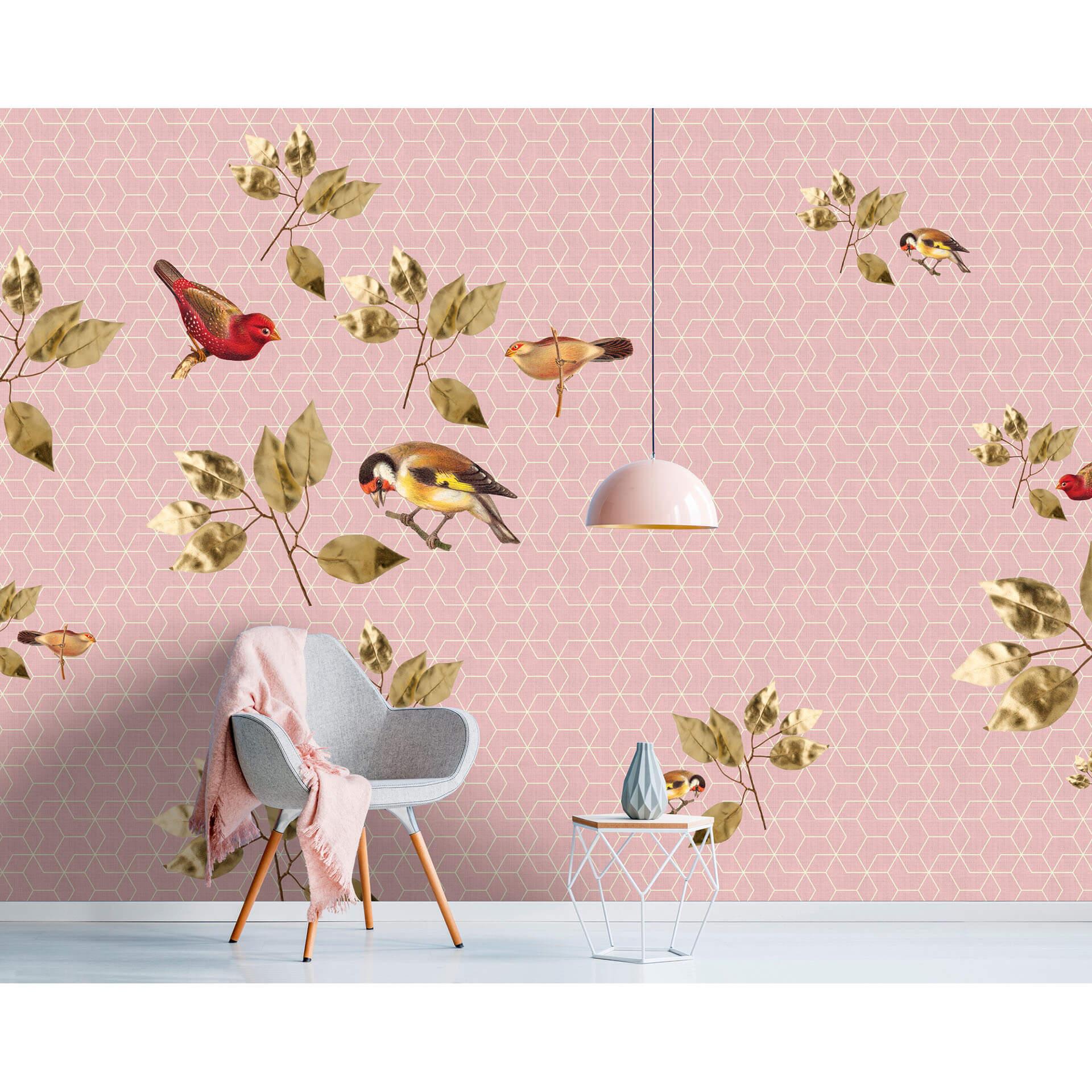 Livingwalls Fototapet Walls by Patel 2 brilliant birds 1
