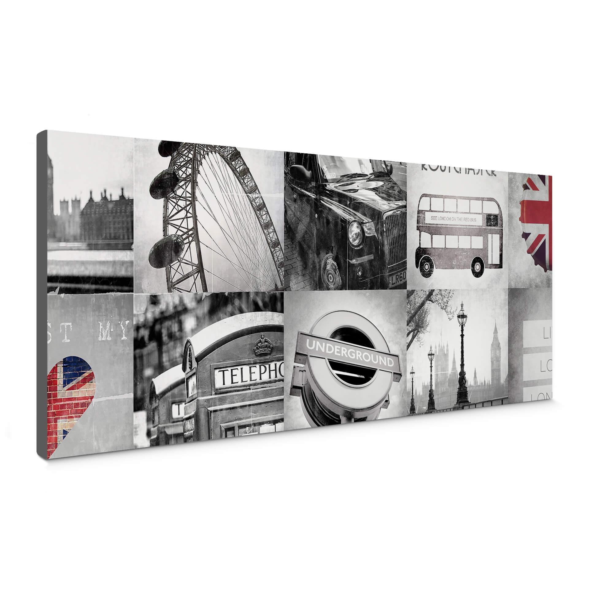 Lienzo Impresiones de Londres - Panorama