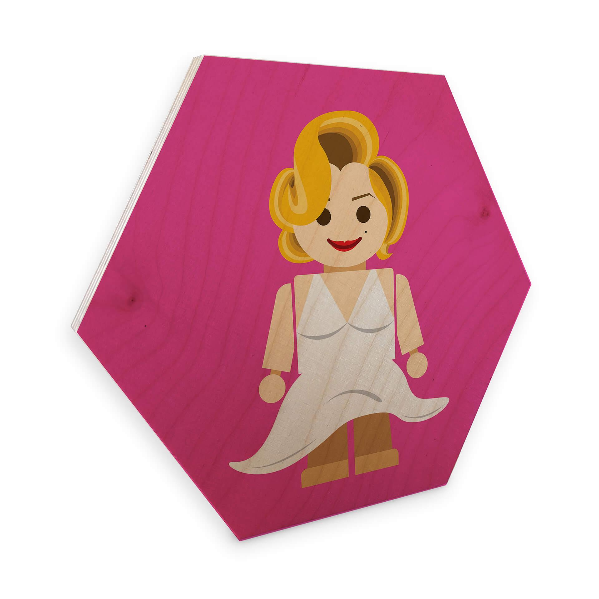 Hexagon - Berkenfineer Gomes - Marilyn Monroe
