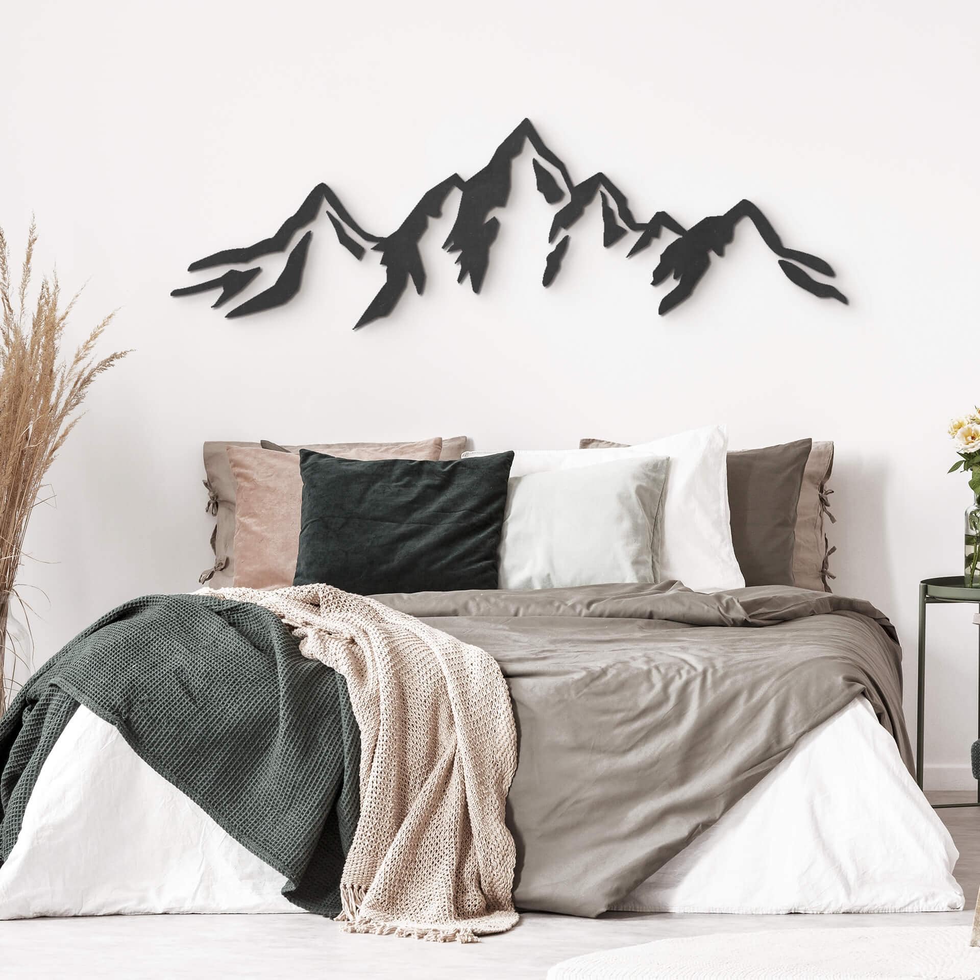 MDF - Decoración en madera - Puzzle de montaña