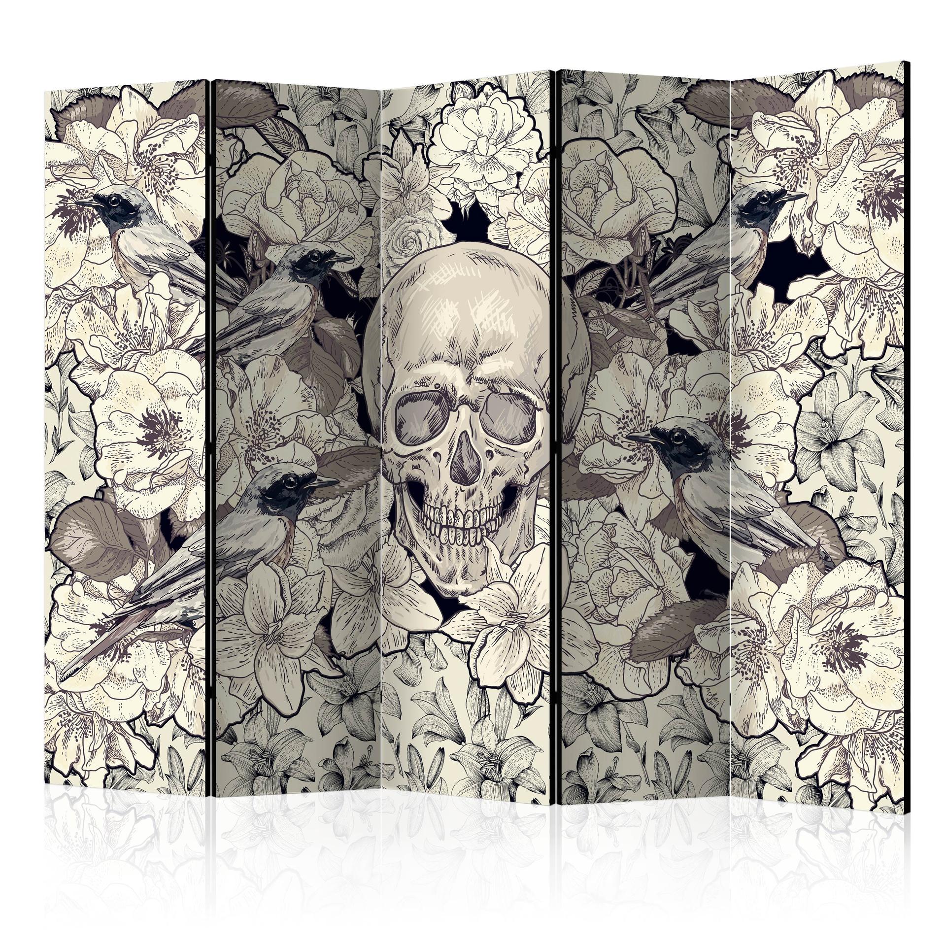 Rumdeler - Inspireret af Art Nouveau , 5-delt - 225x172 cm