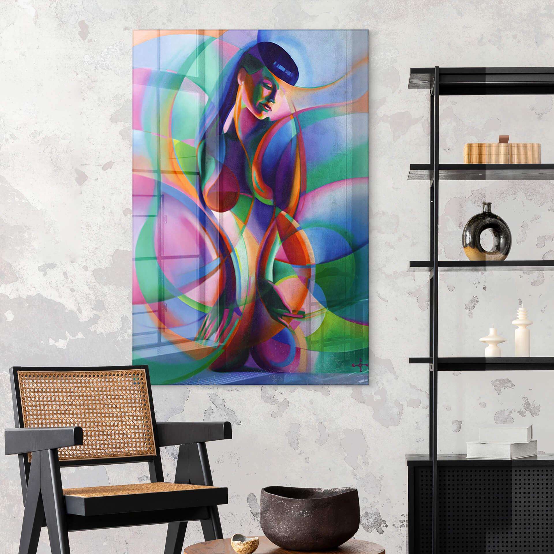 Akrylbillede Akkers - Bettie Page vender tilbage