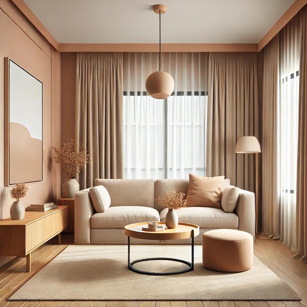 Pintura interior naranja mate I Lovely Lentil | energetically inspiring | LA COCINA DE COLOR