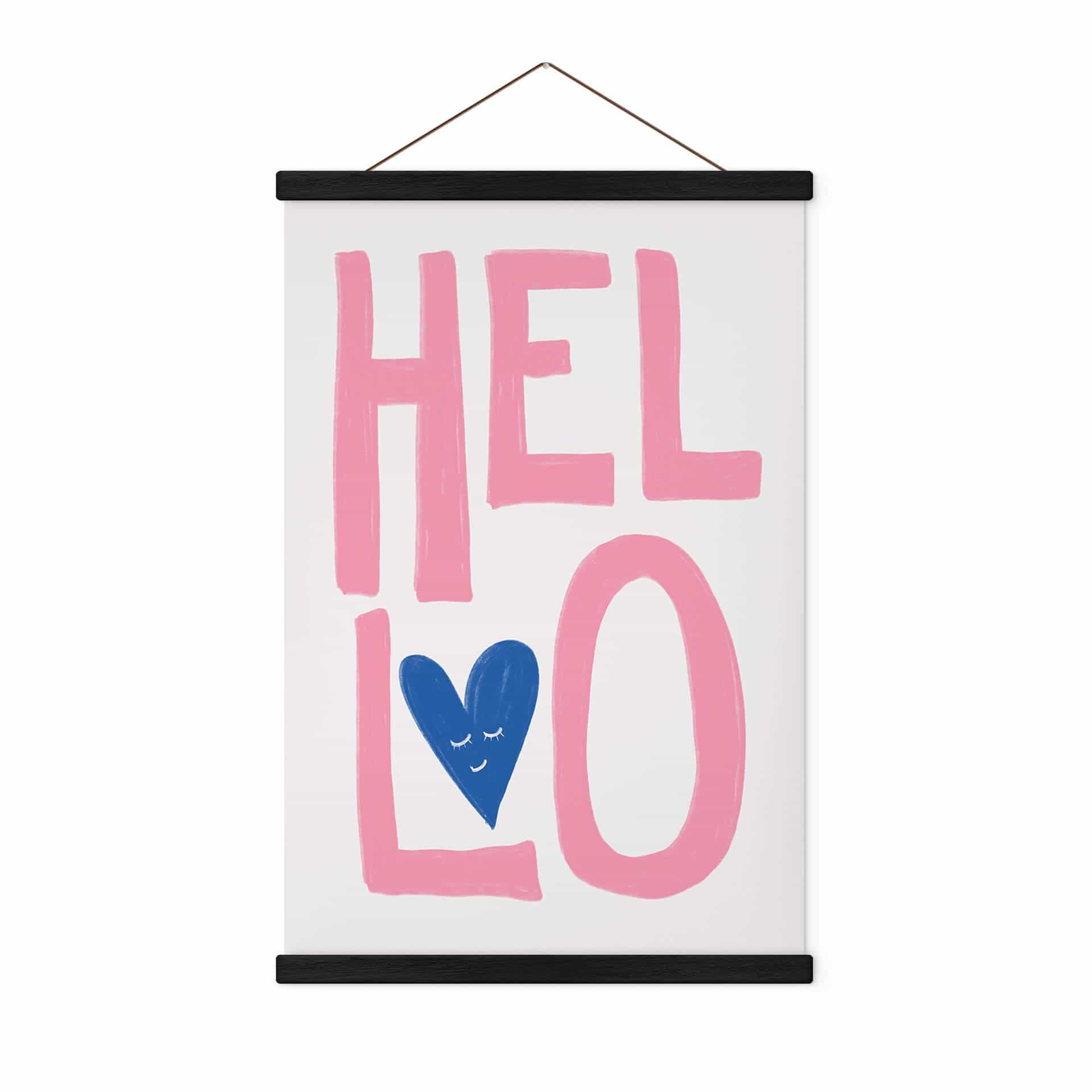 Tekstil plakat Fritsch - Hello