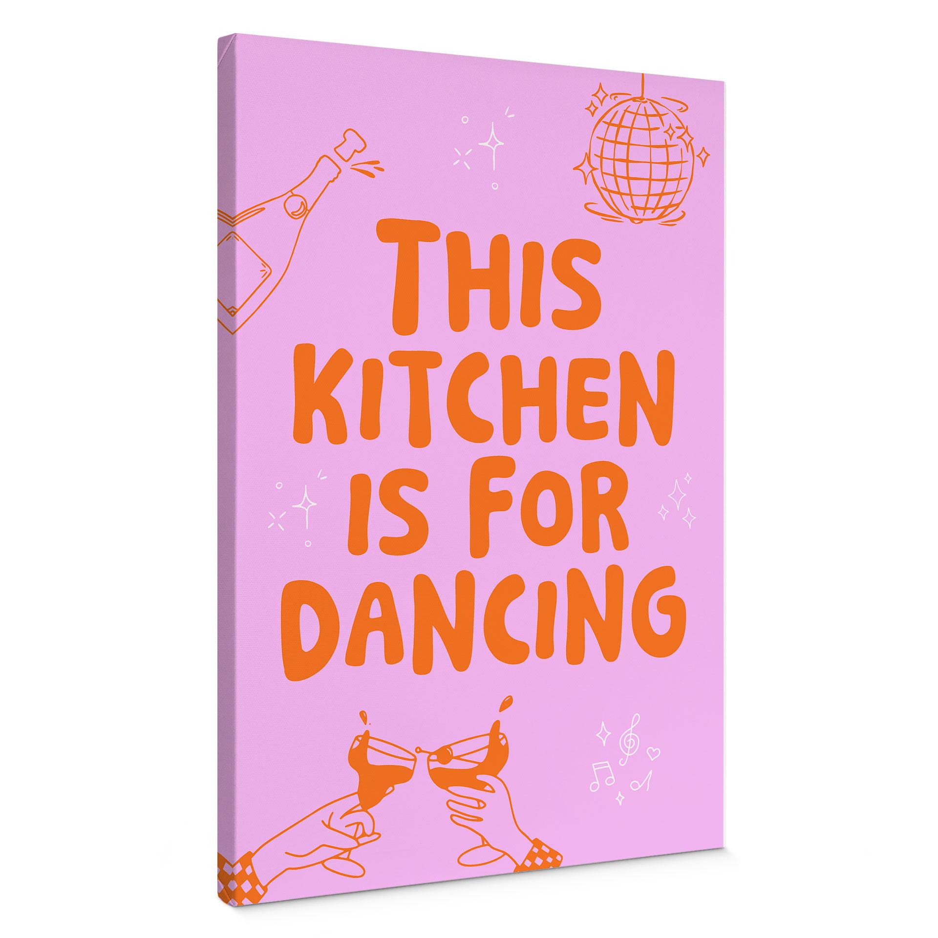Canvasbillede Dette køkken er til at danse i - Ohkimiko