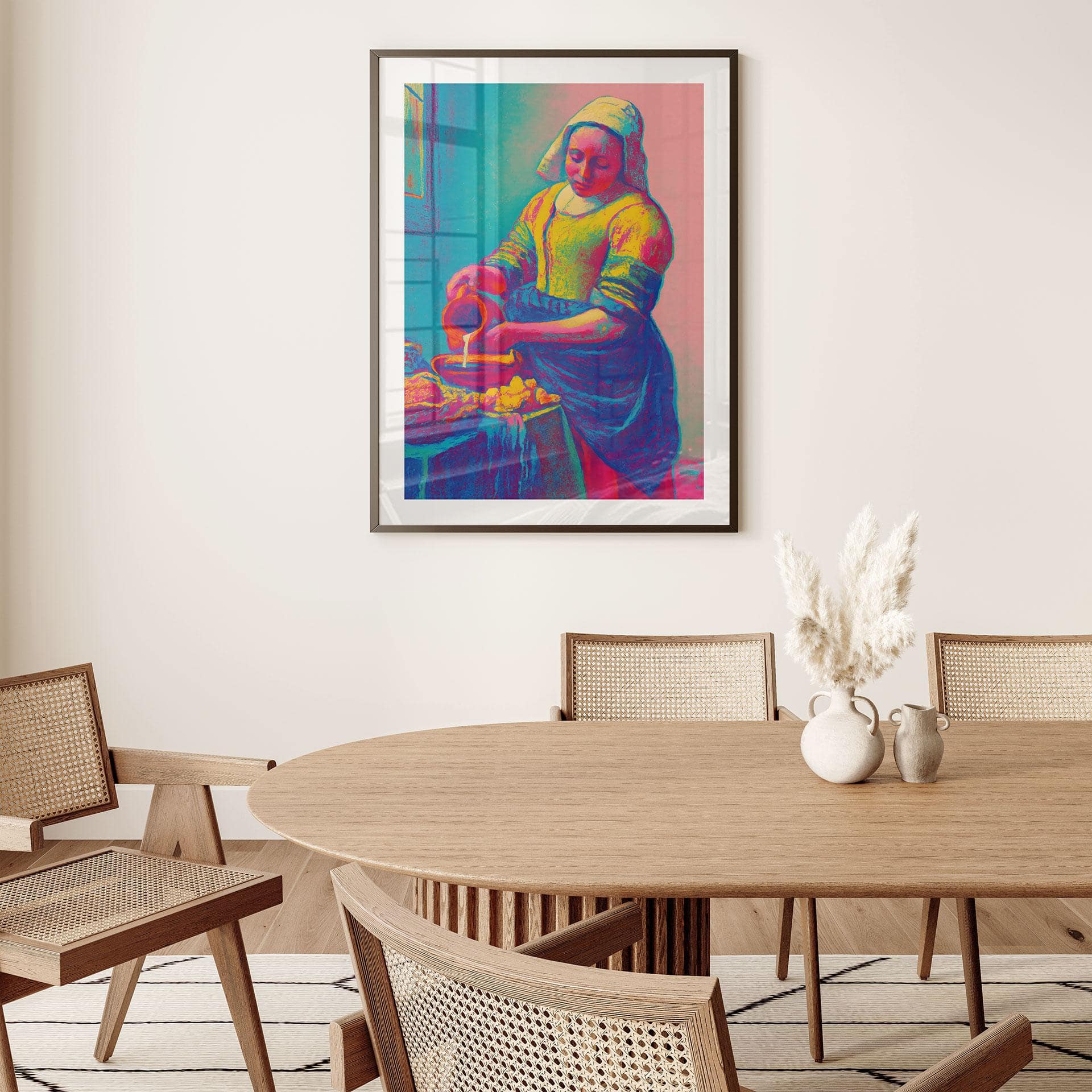 Plakat Milkmaid - Pop Art - Treechild