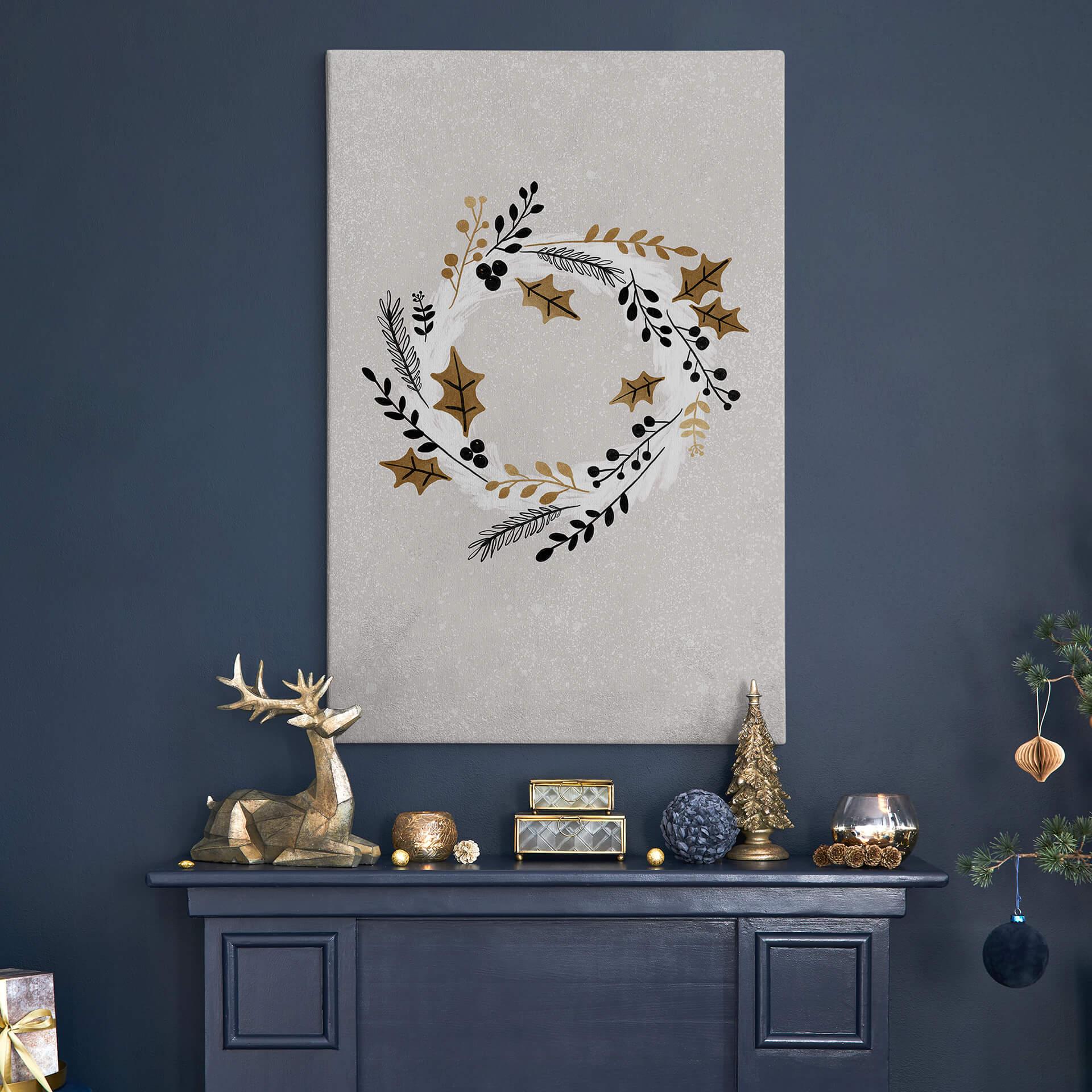 Lærredsprint - Orara Studio - Happy Advent
