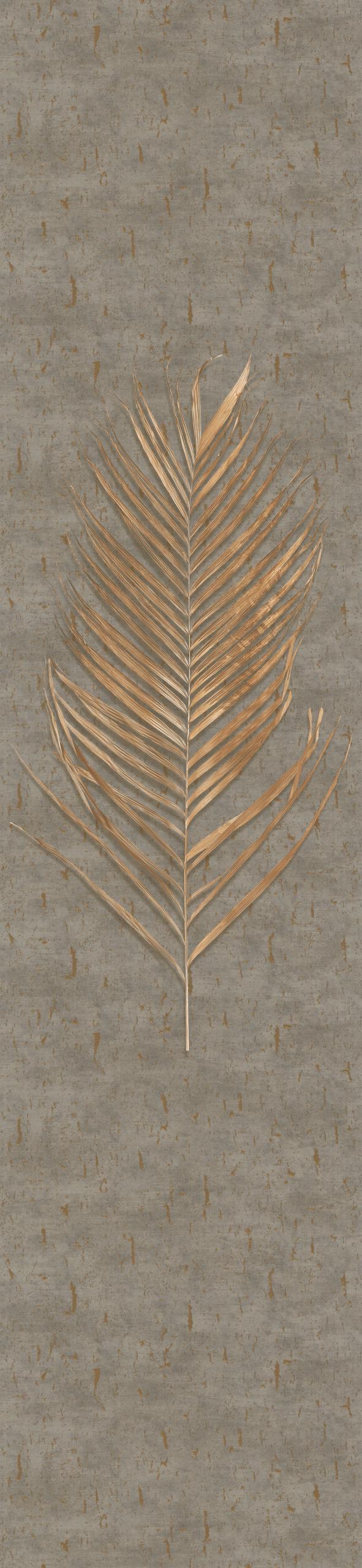 Non-woven tapet, vægbeklædning Naturlig Opulence Brun Grafisk 3,30 x 0,70 cm