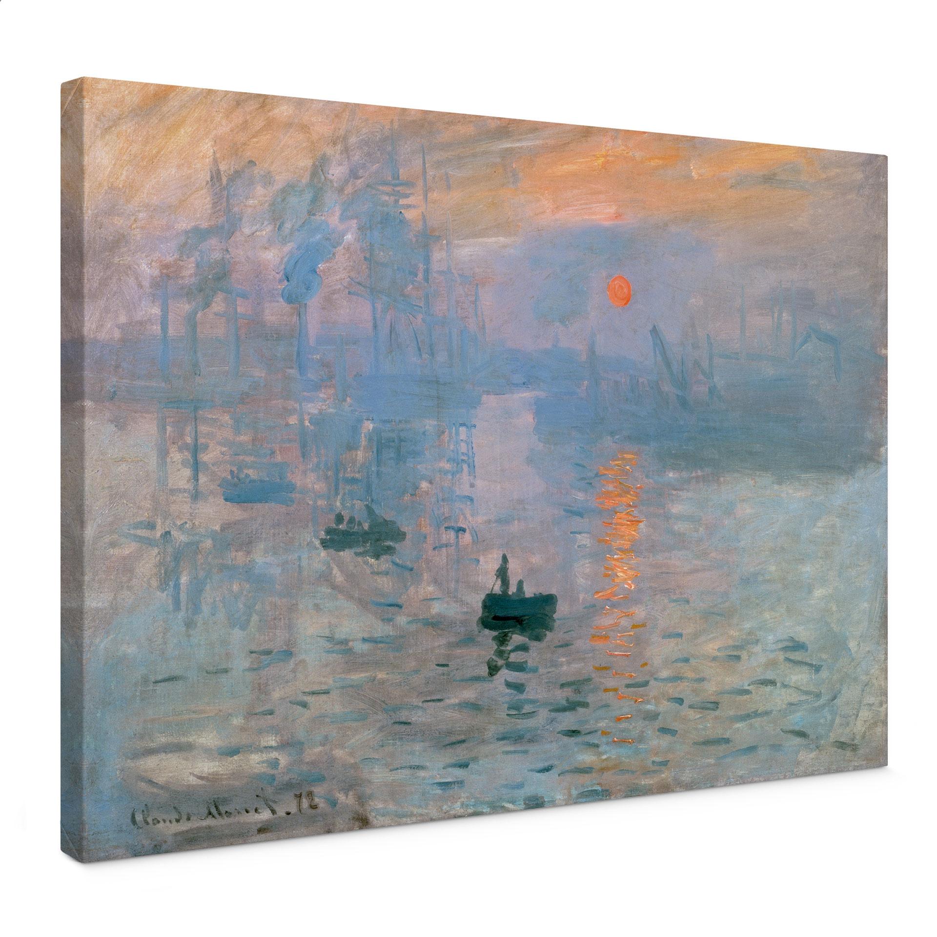 Claude Monet - Impressionisme, Slopgang - Lærredsprint