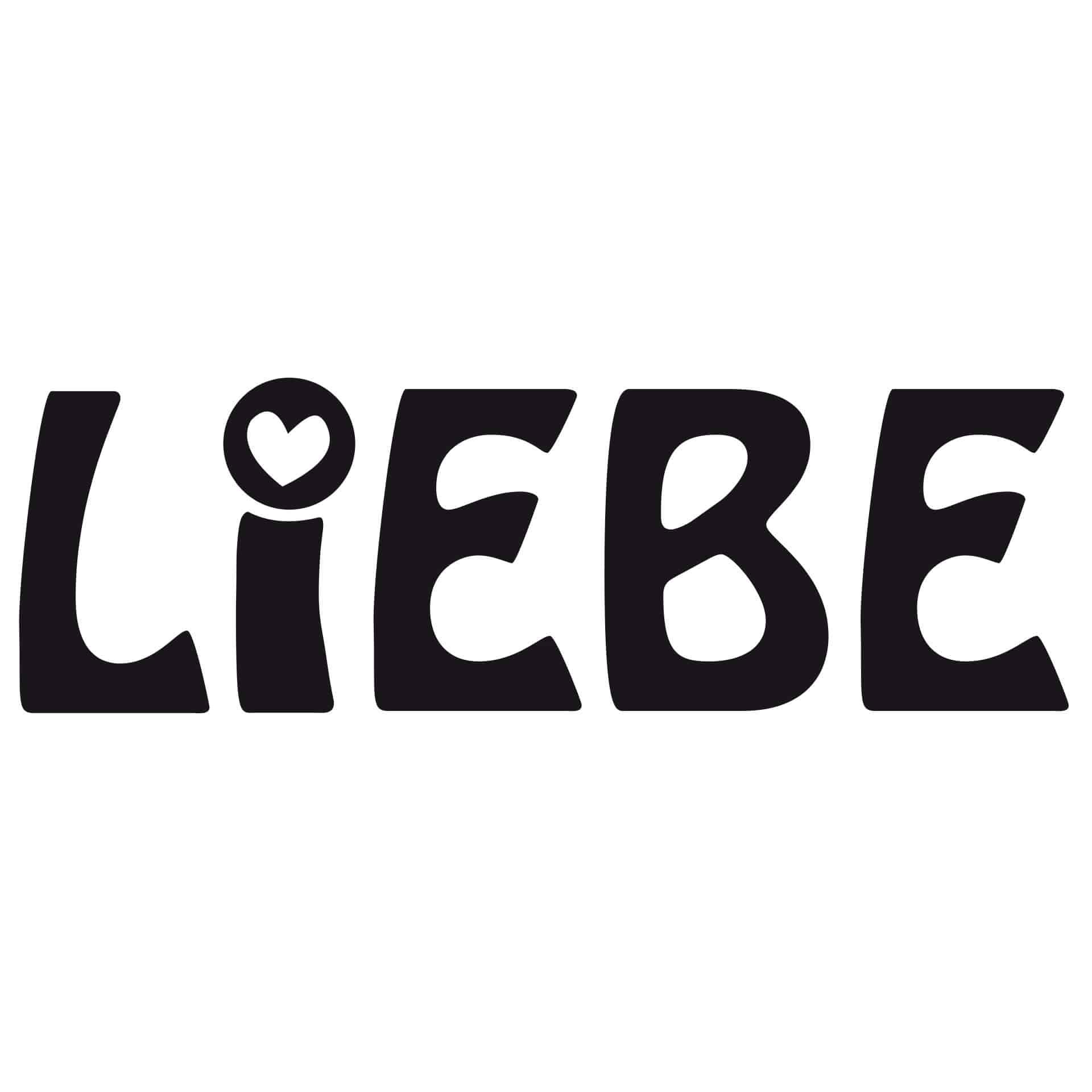Wandtattoo Liebe