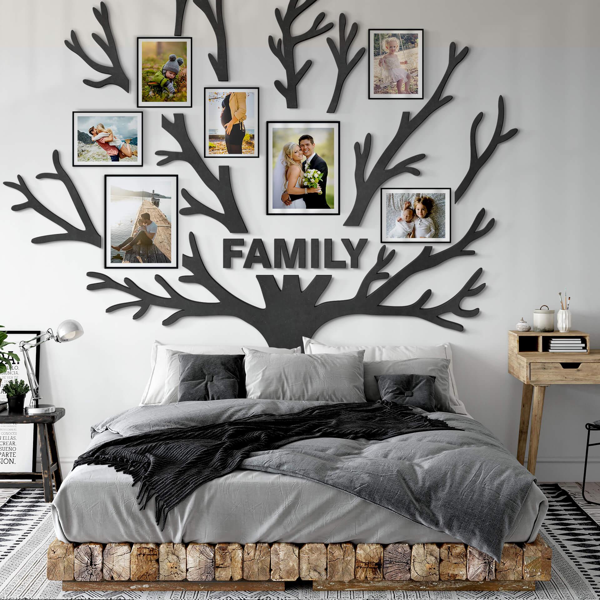 MDF Decoratie XXL Levensboom (19 stuks)