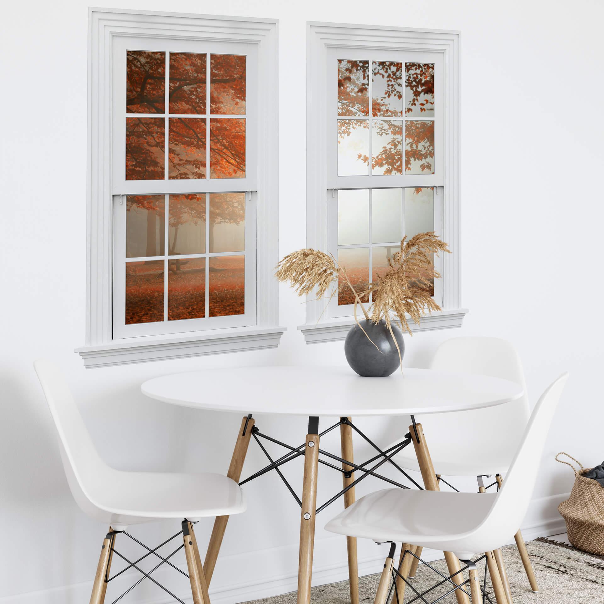 3D Wallsticker dobbeltvindue Dingemans - Hvilende skov