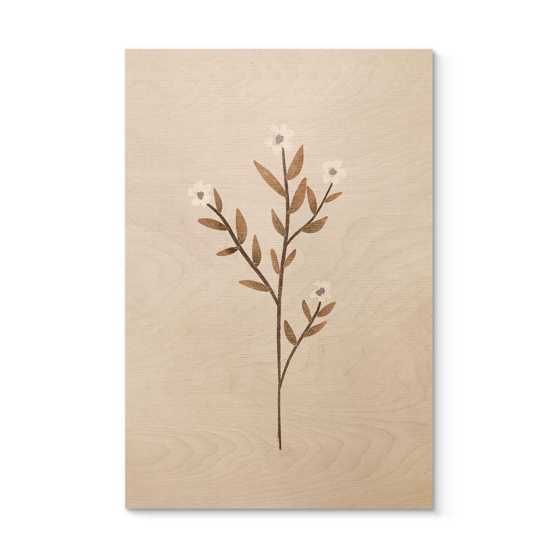Billede af træ blomster illustration - Forget-me-not - Goed Blauw
