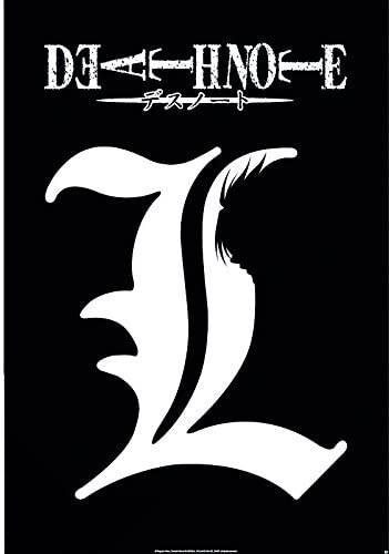 Poster, Filmposter Death Note - L Symbol 61x91,5 cm