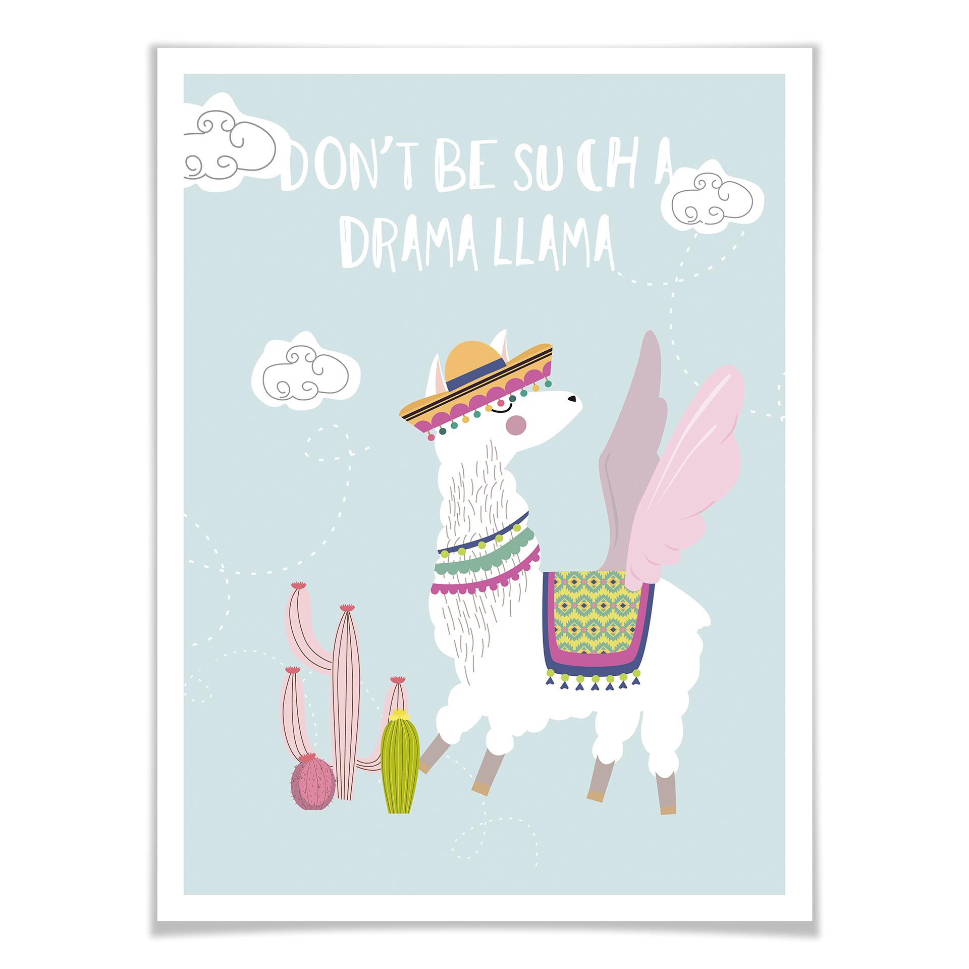 Plakat Don't-be-search-a-Dramallama