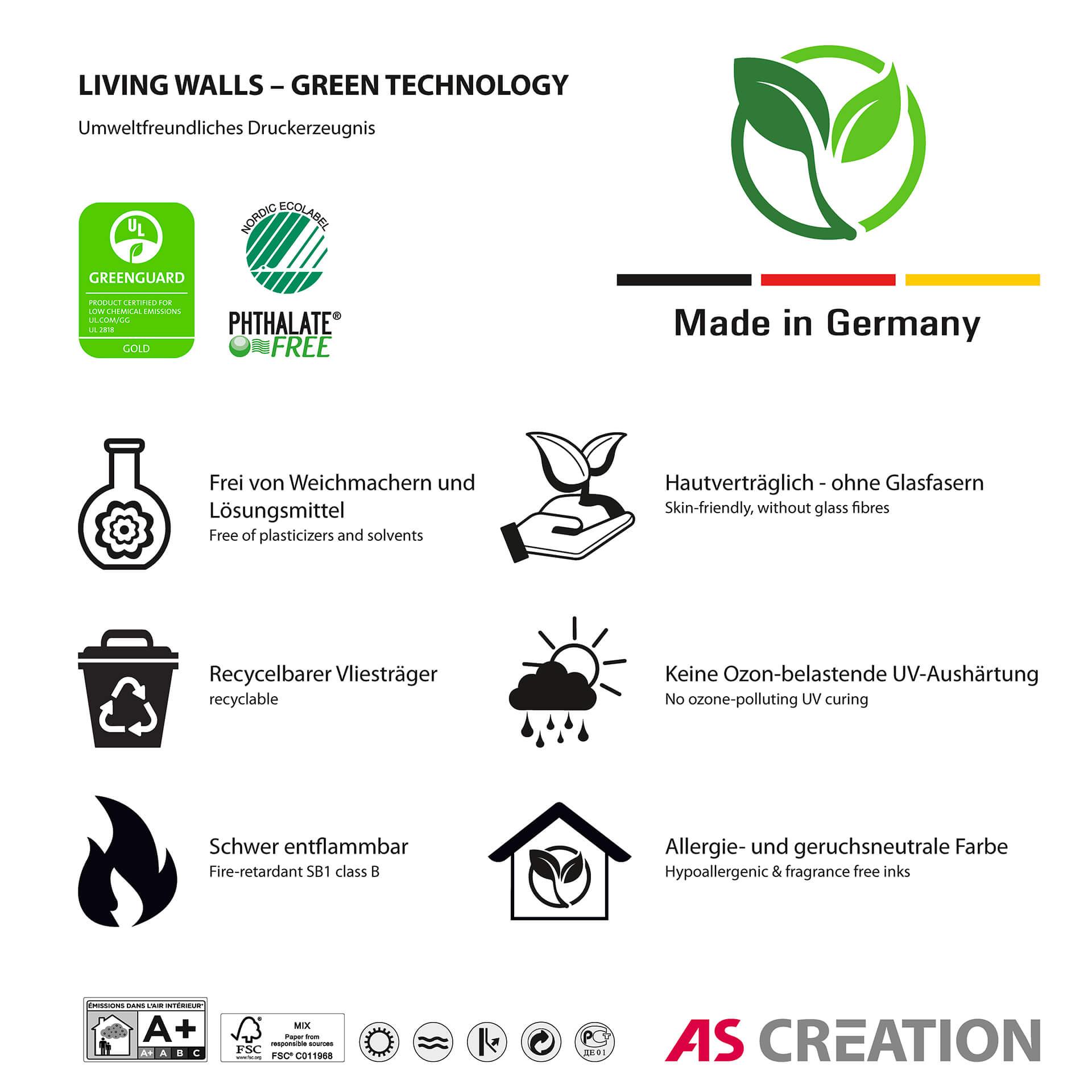 Livingwalls Fotobehang Walls by Patel tangerine 2