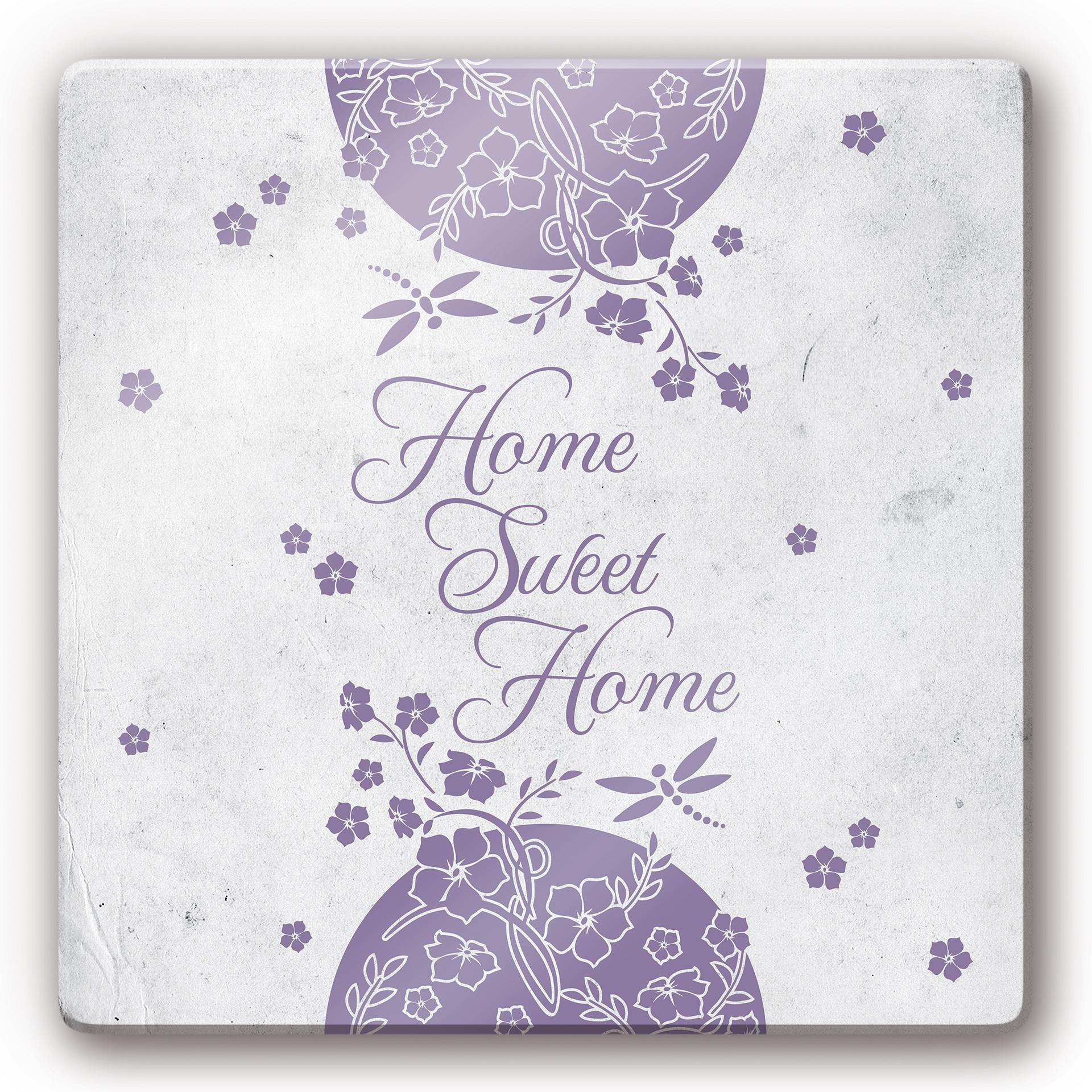 Tableau en verre - Home Sweet Home