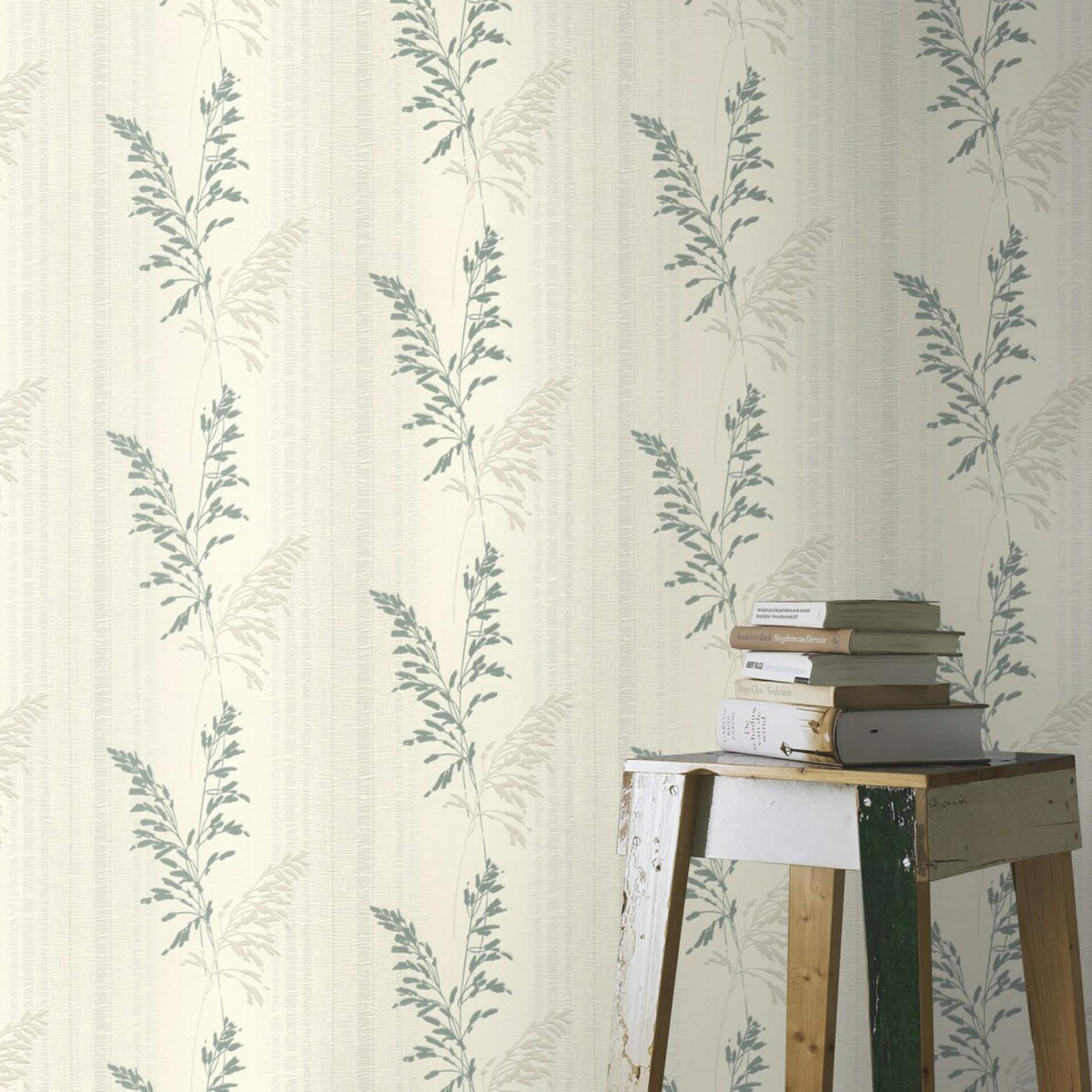 Rasch Vliesbehang - Patroonhang Wechsel II Green Leaves