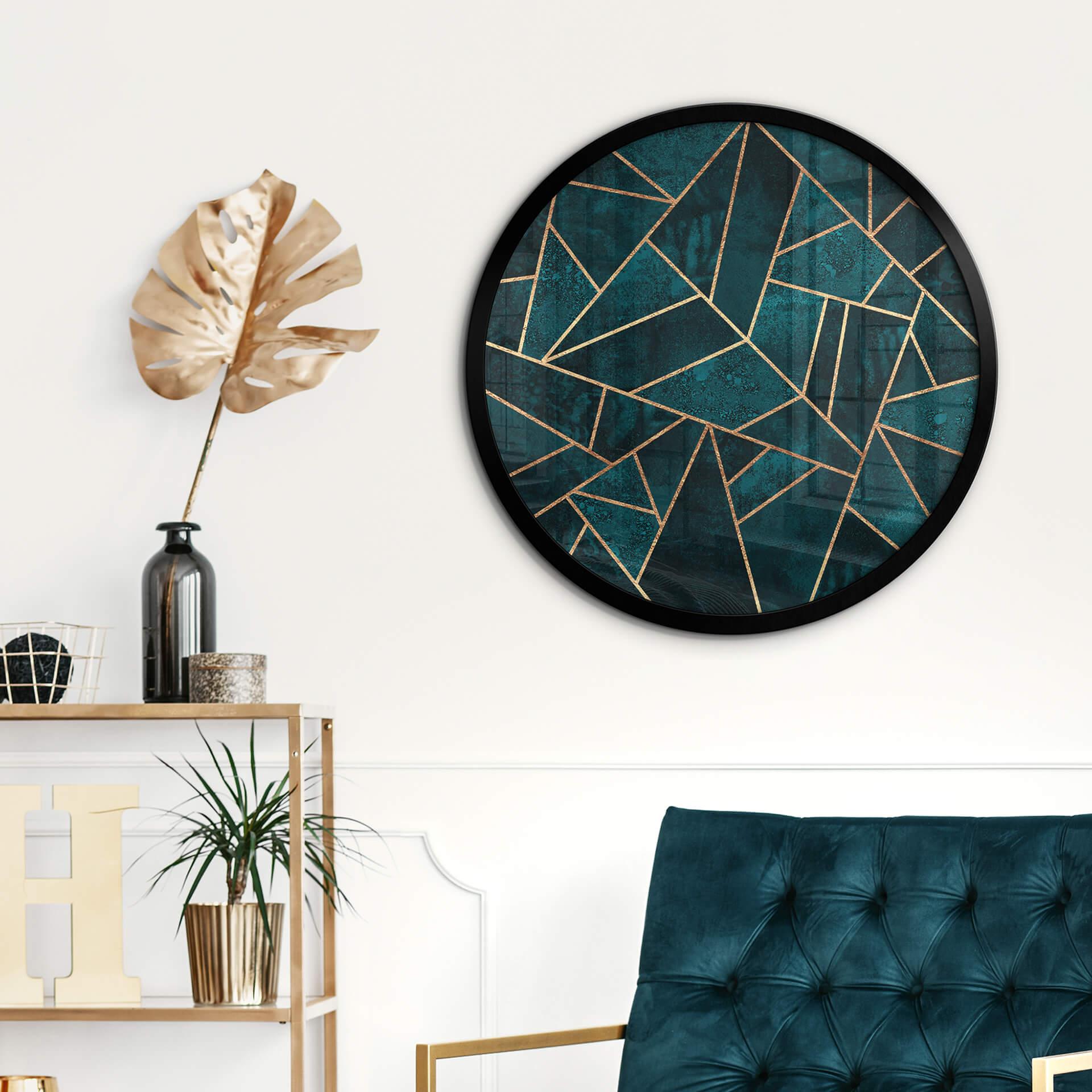 Plakat Fredriksson - Blue Green Emeralds