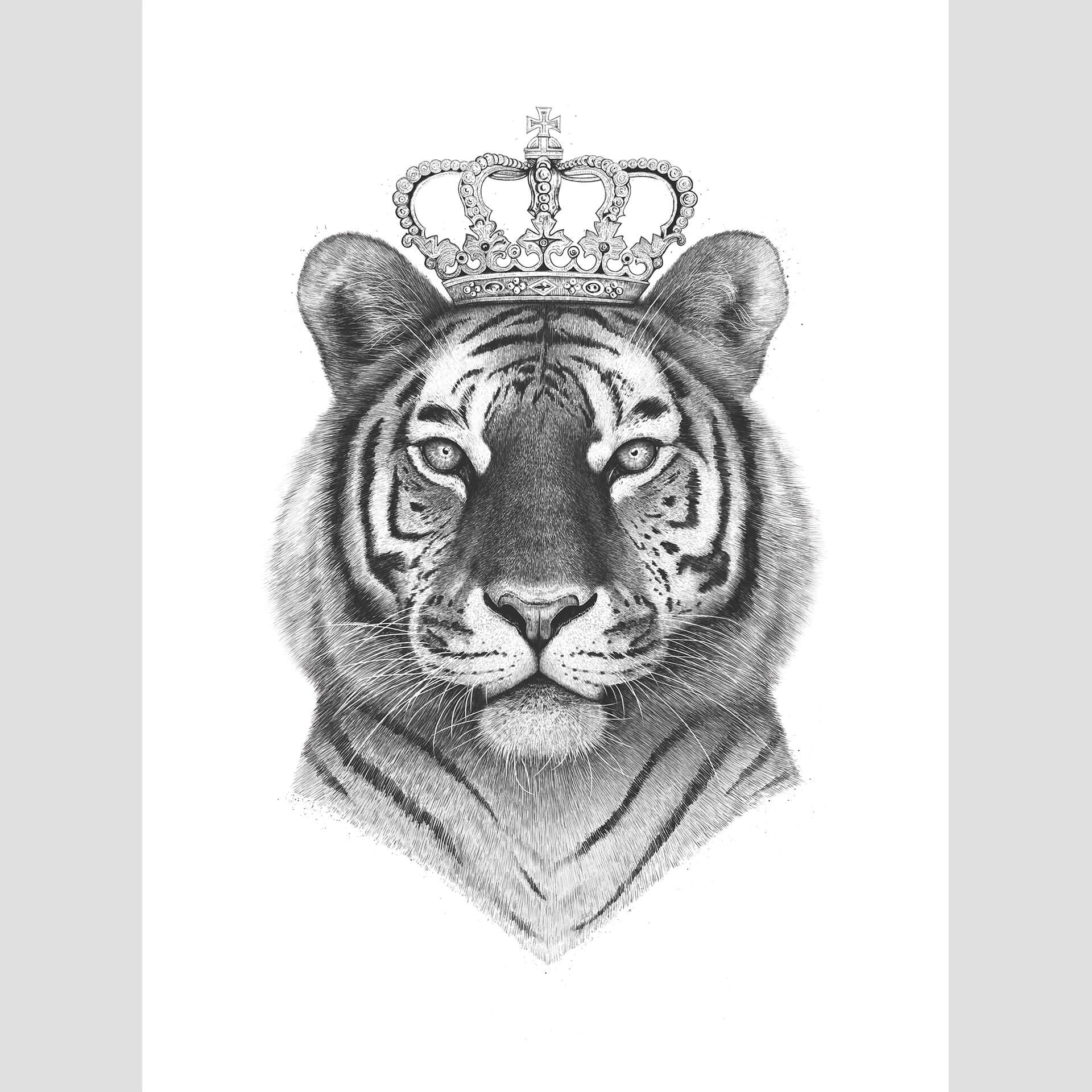 Fotobehang Korenkova - King Tiger
