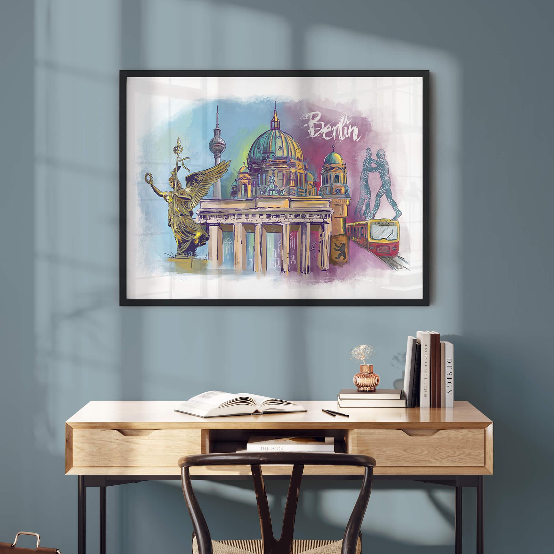 Poster Love your City - Berlin