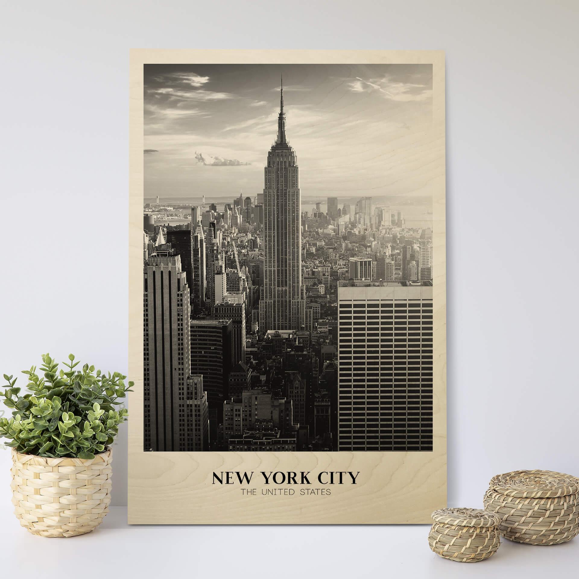 Billede af træ New York City