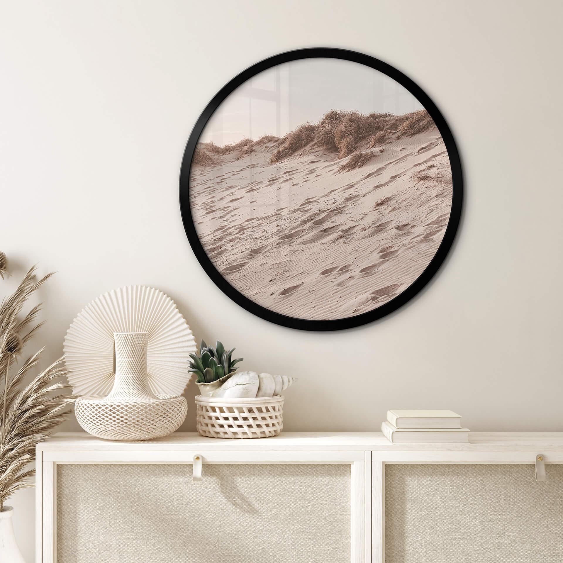 Póster 1X Estudio - Playa de arena - Redondo