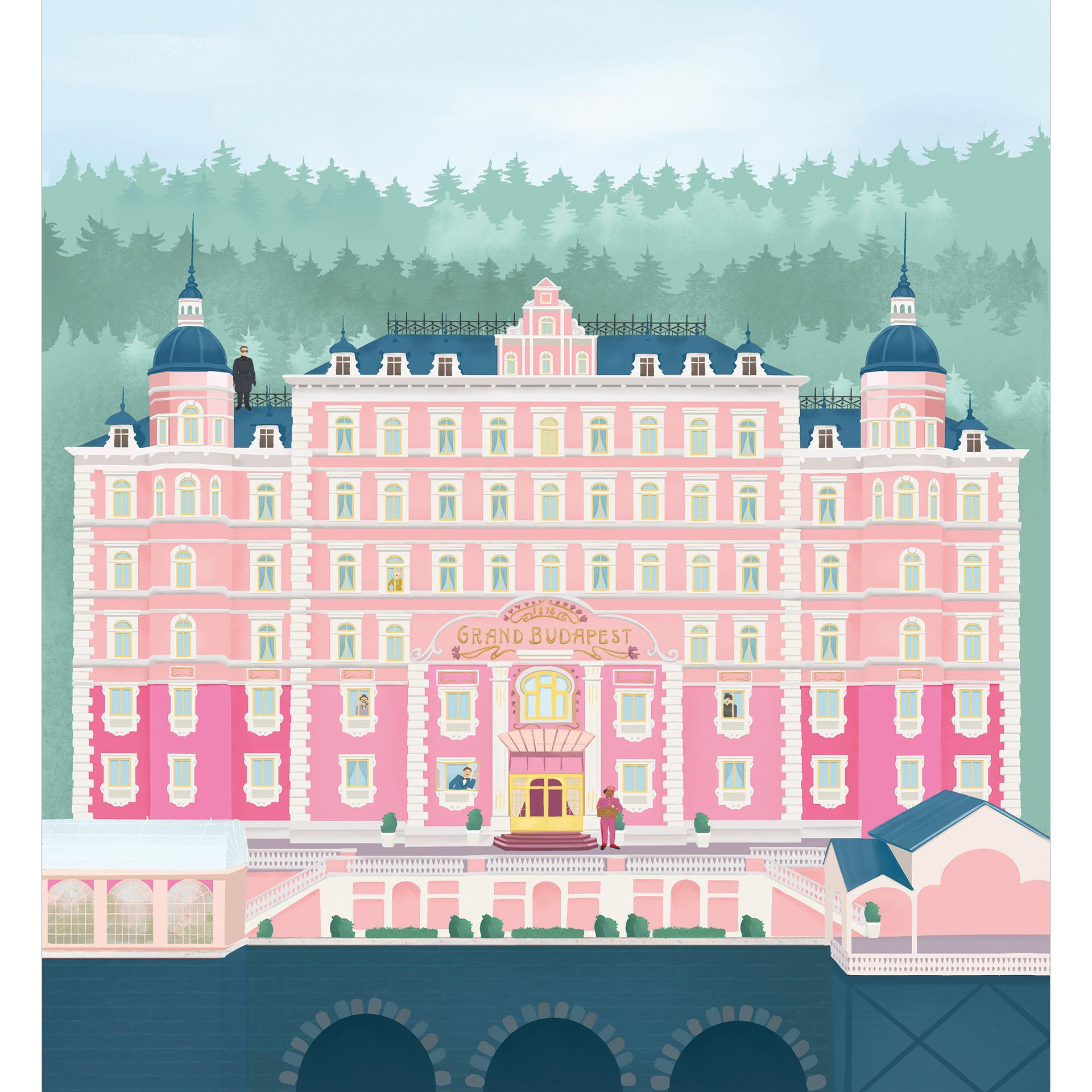 Grand Budapest Hotel - Lizde Fotobehang