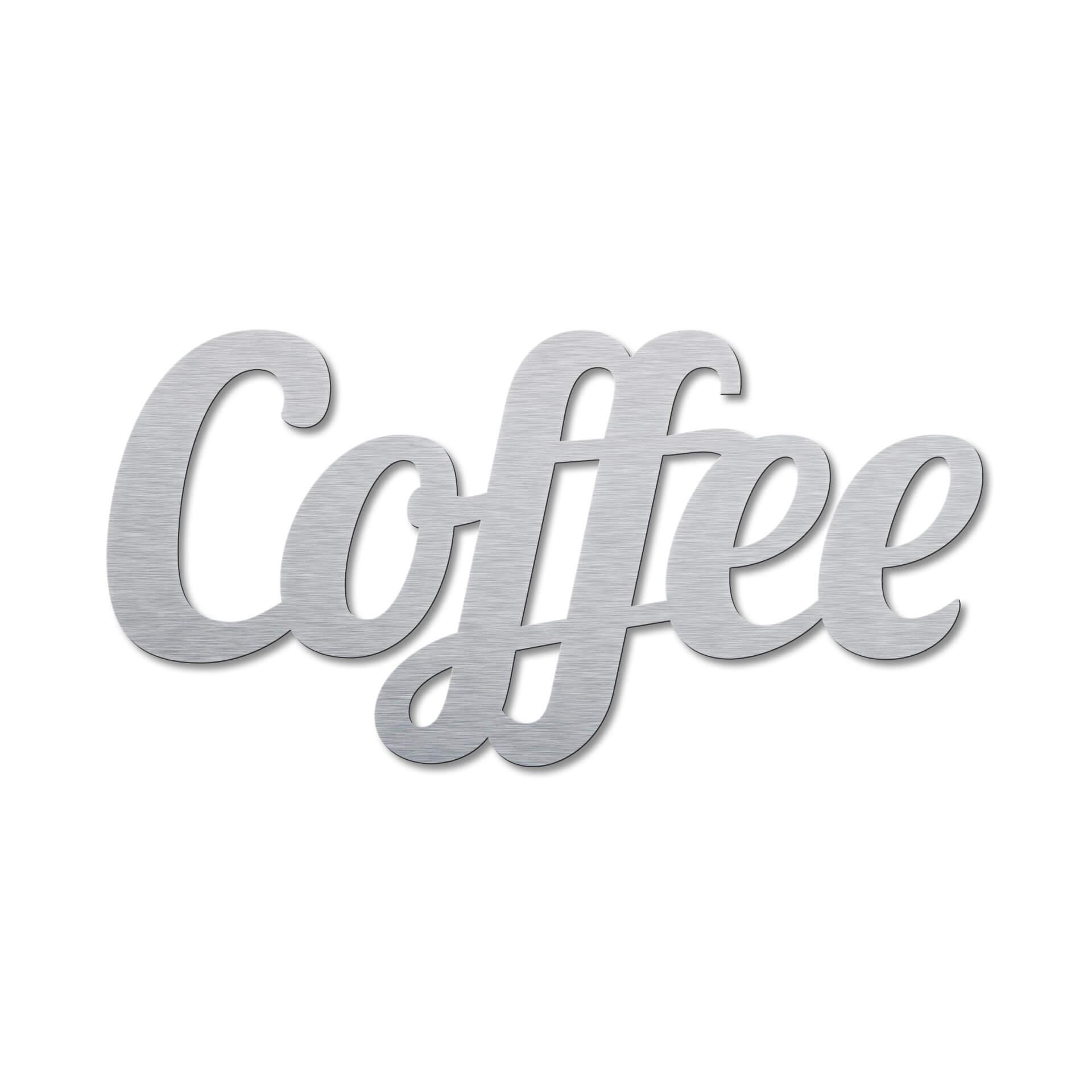 Scritta Alu-Dibond – Coffee