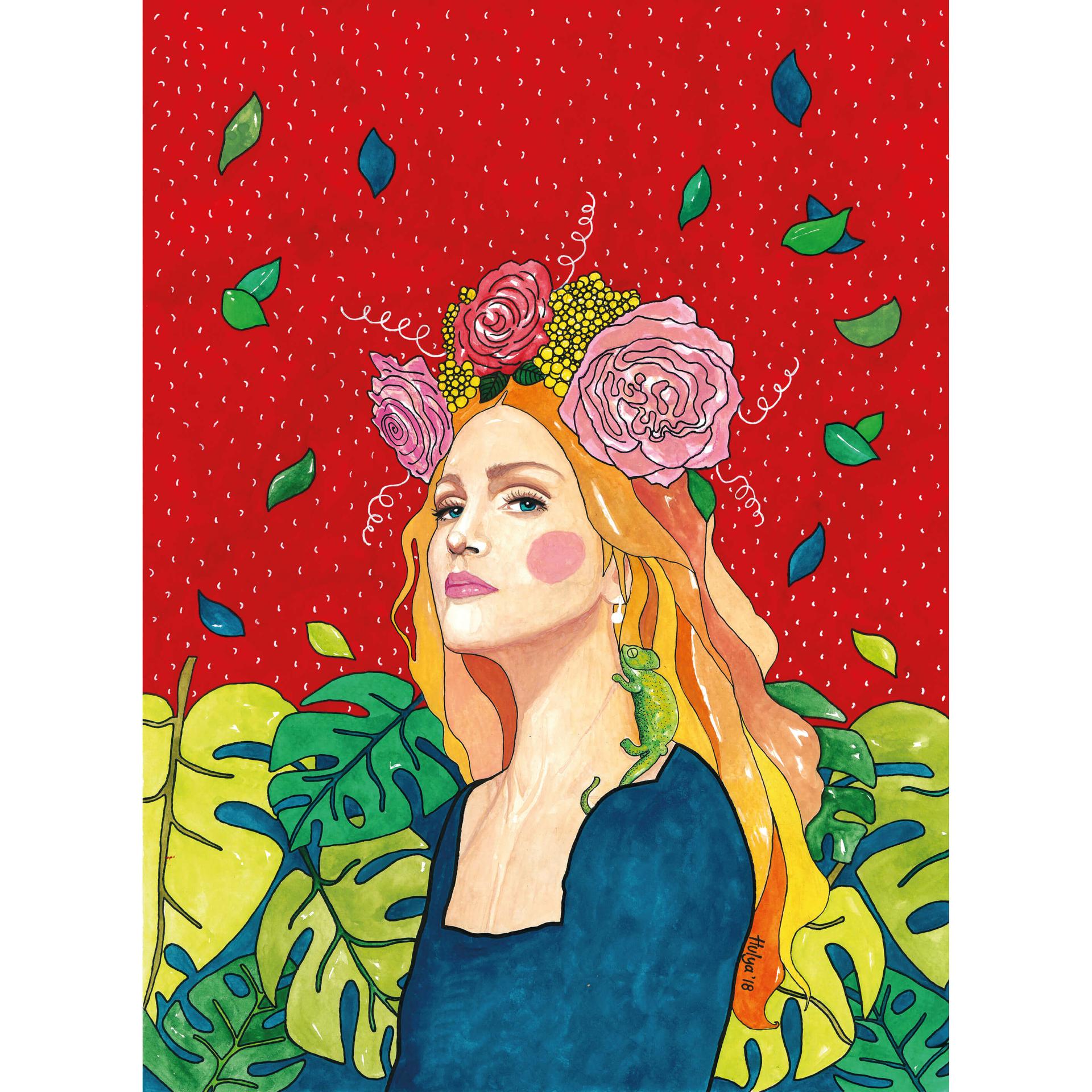 Fotobehang Hülya - Madonna