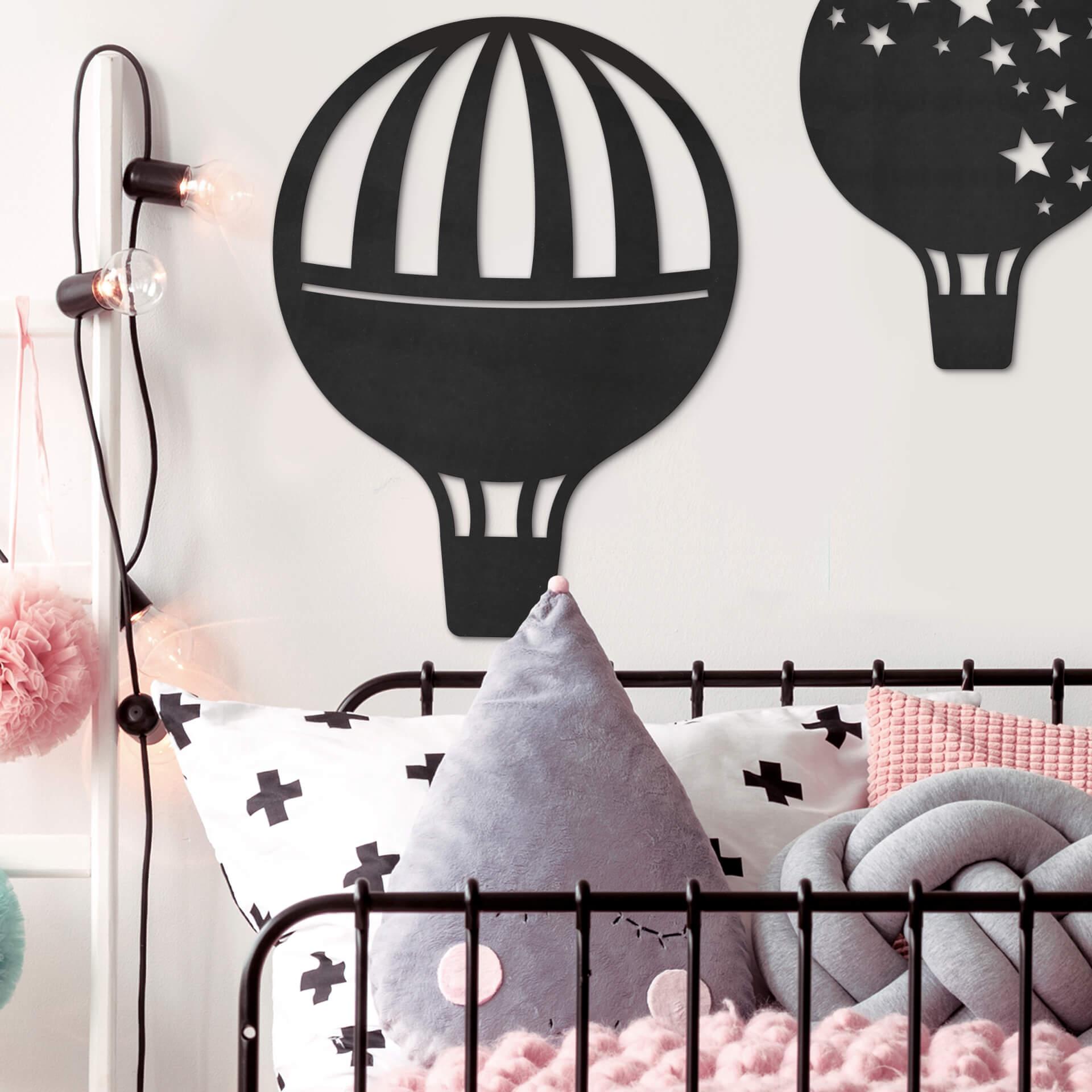MDF - Decoración en madera - Globo atado
