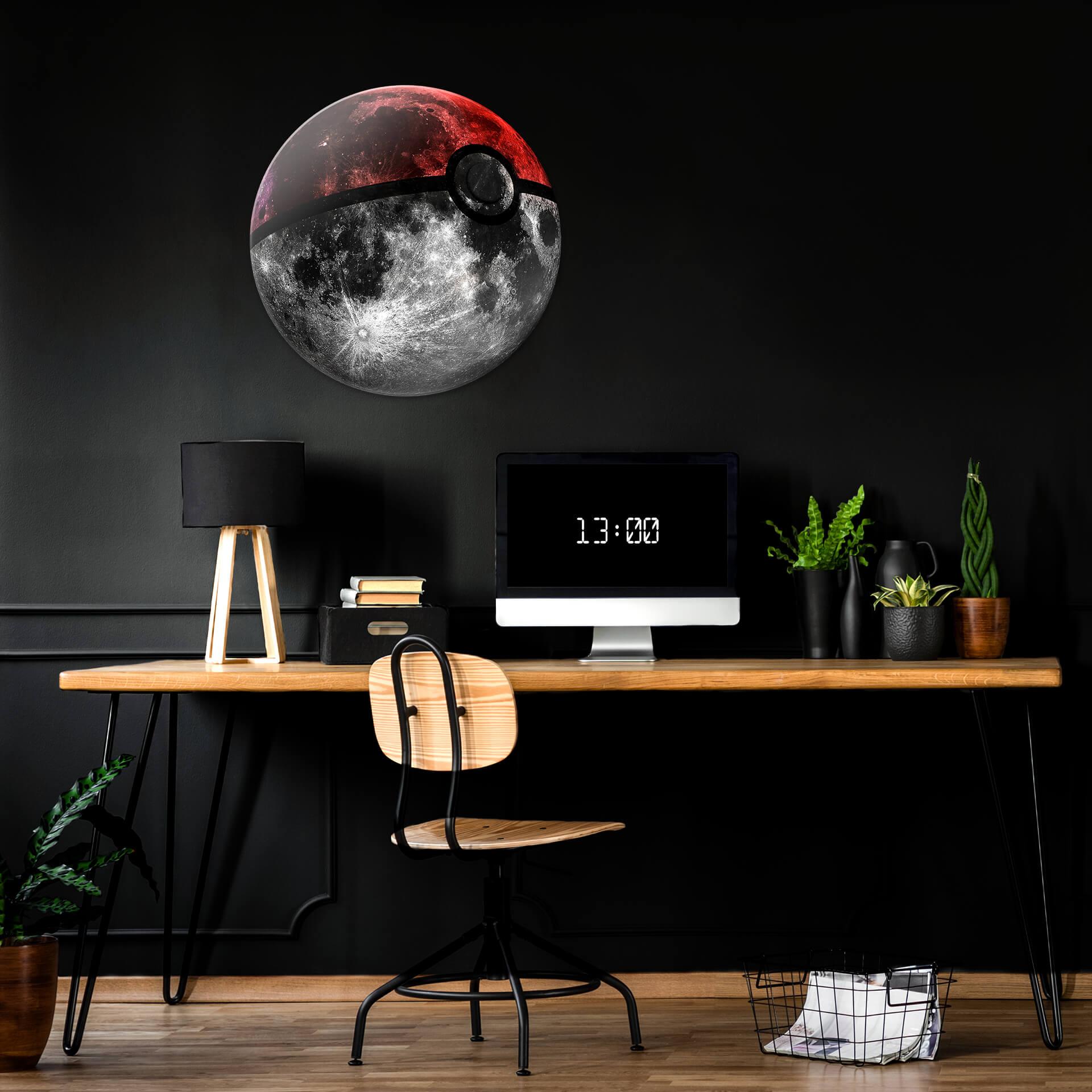 Glasschilderij Nicebleed - Pokémoon - rond