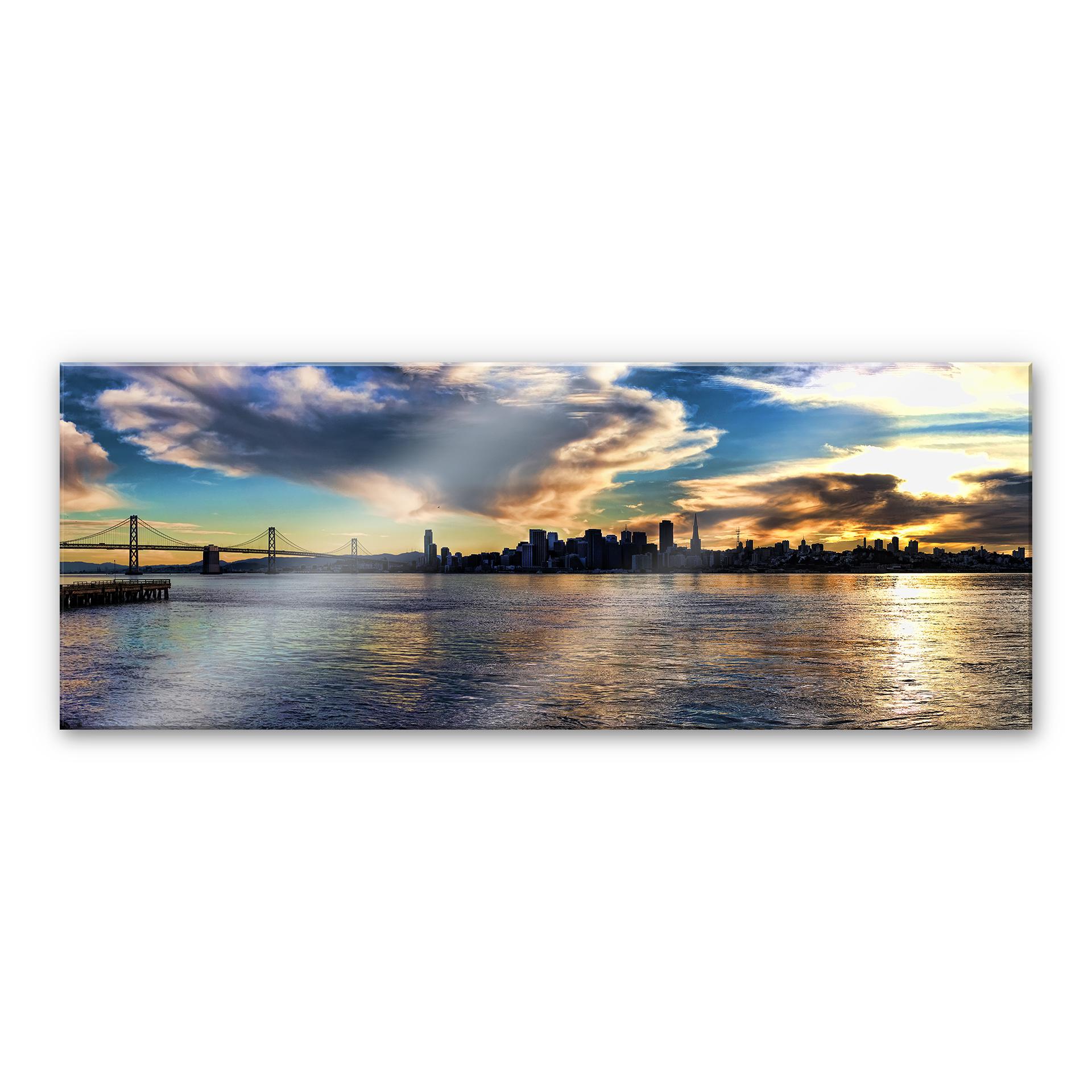 Akrylbillede San Francisco Skyline - Panorama