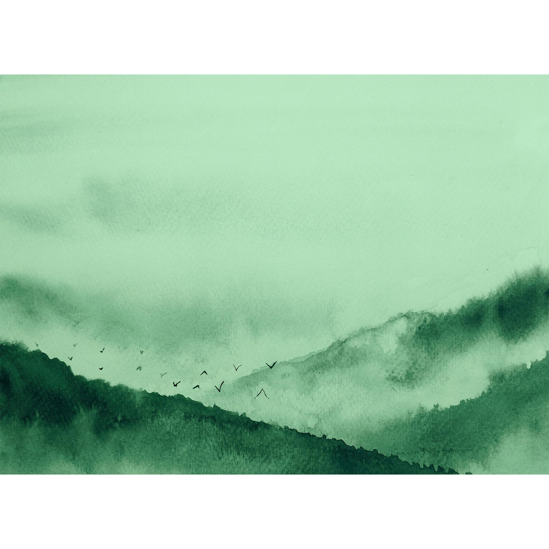 Livingwalls Fotobehang Designwalls Gloomy Landscape
