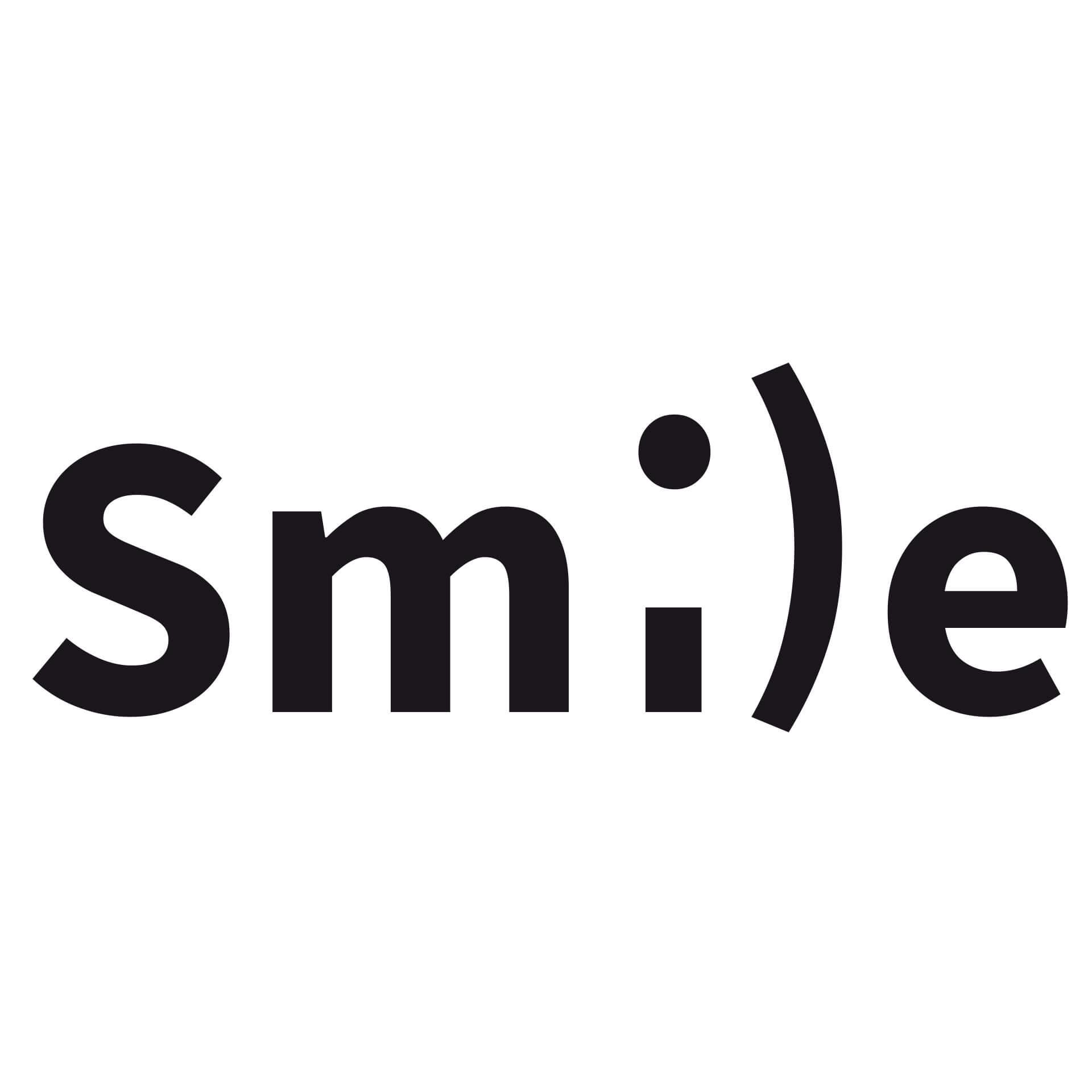 Wandtattoo Smile