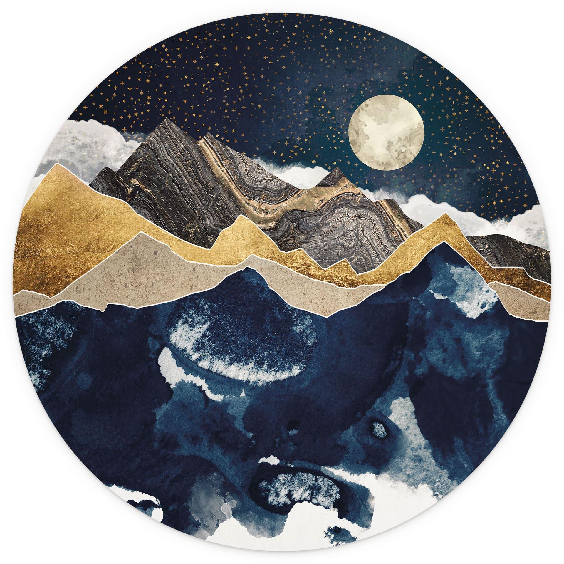 Behangcirkel Sterrenhemel in de winter - SpaceFrog Designs - vliesbehang/zelfklevend vliesbehang