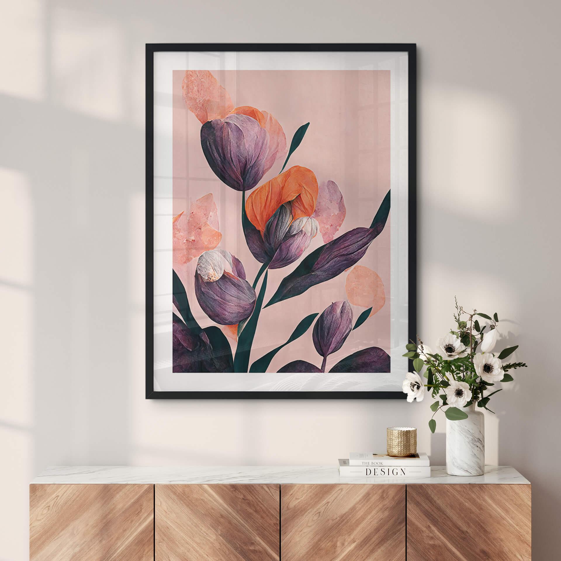 Plakat Treechild - Lilac Tulips