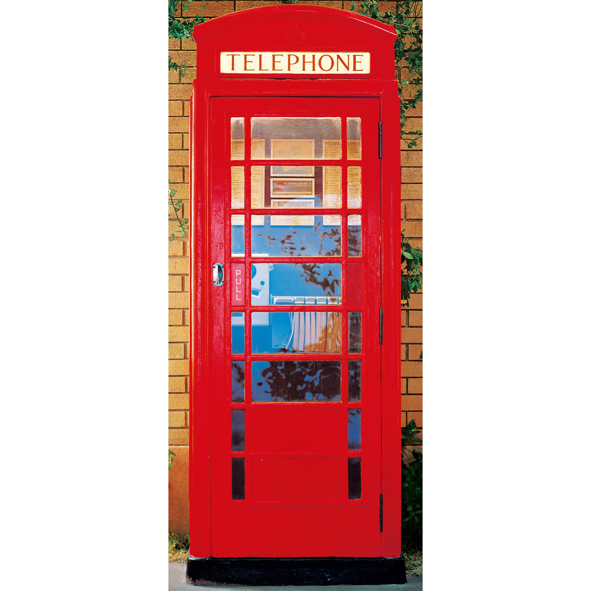 Sticker Mural Telephone Box - 86x200 cm