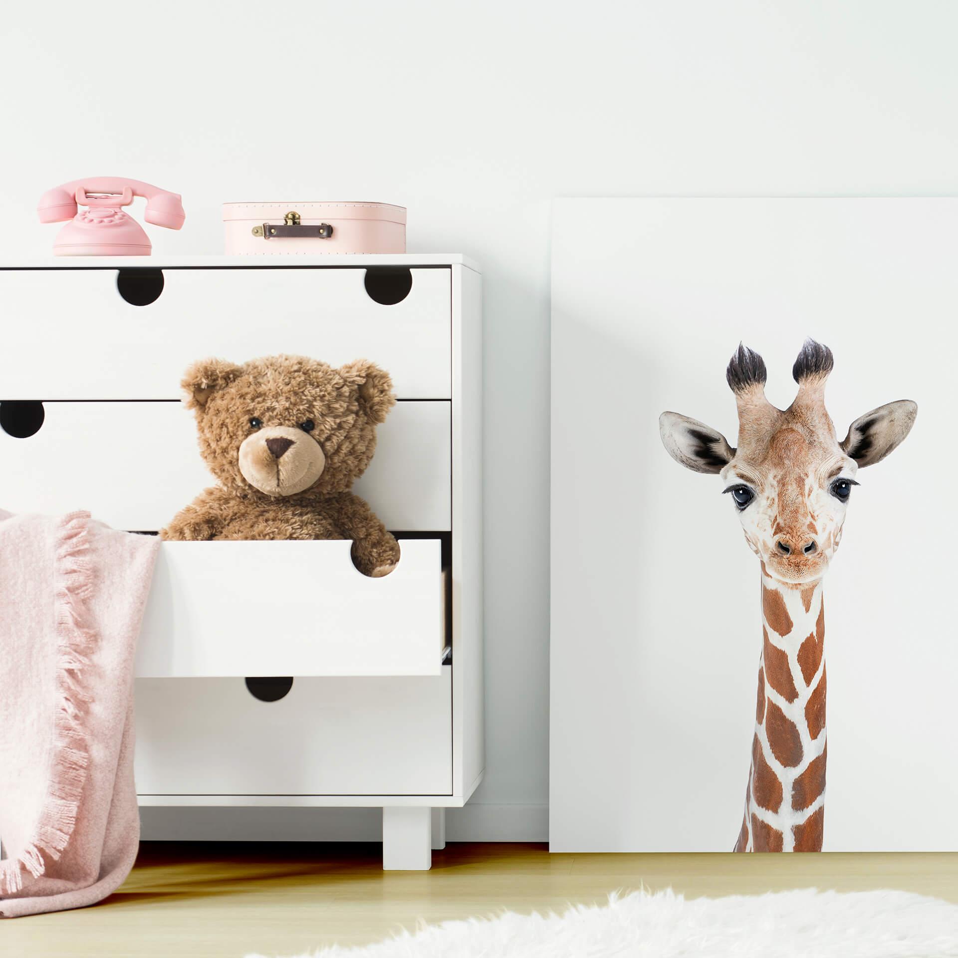Canvas Sisi & Seb - Baby Giraffe