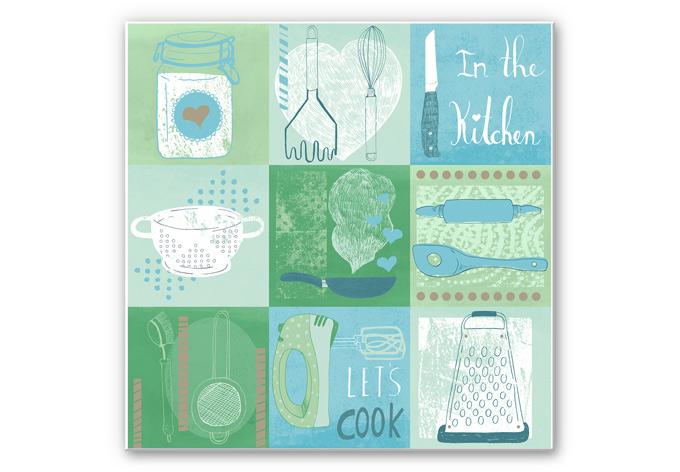 Wandbild Loske - In the Kitchen