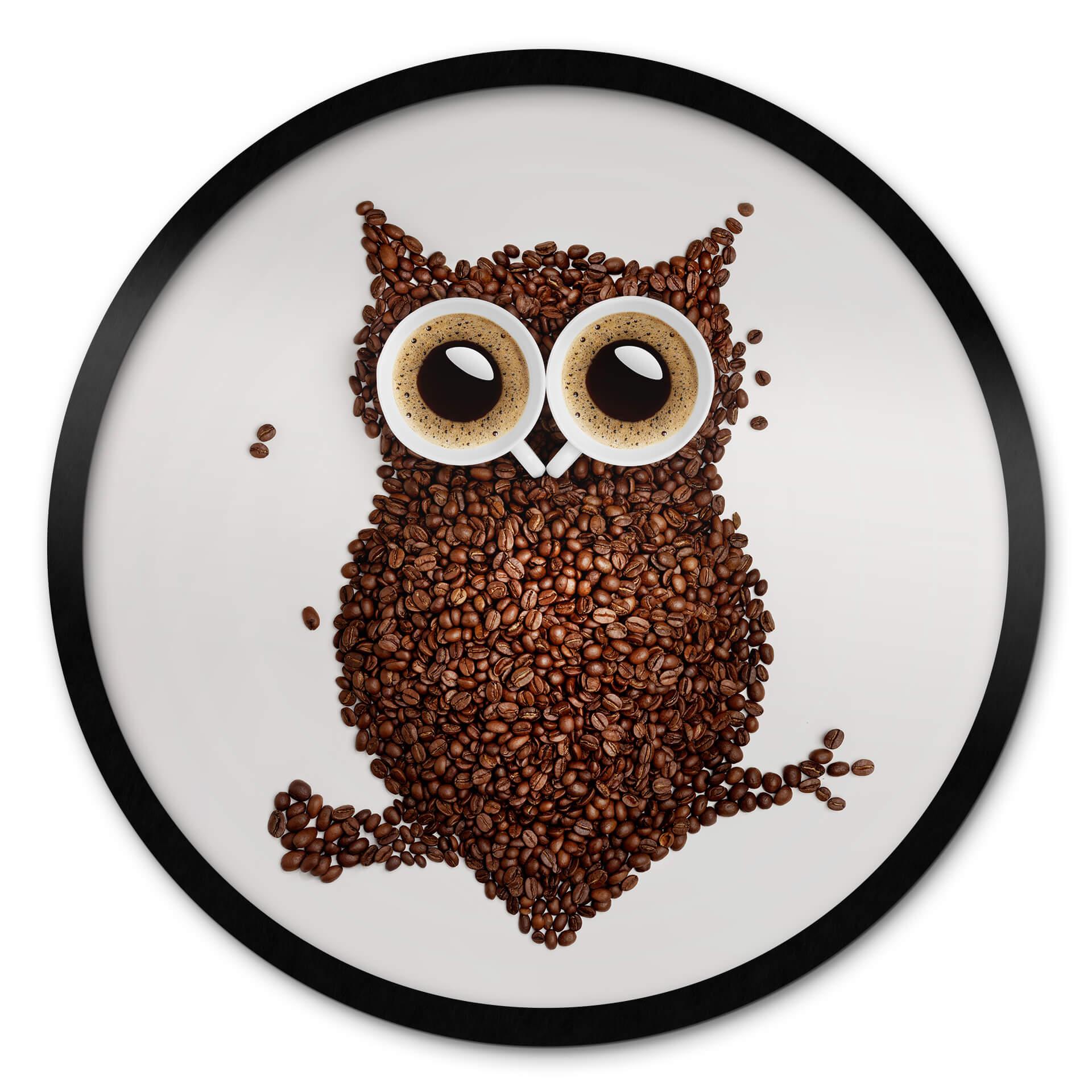 Plakat Coffee Owl