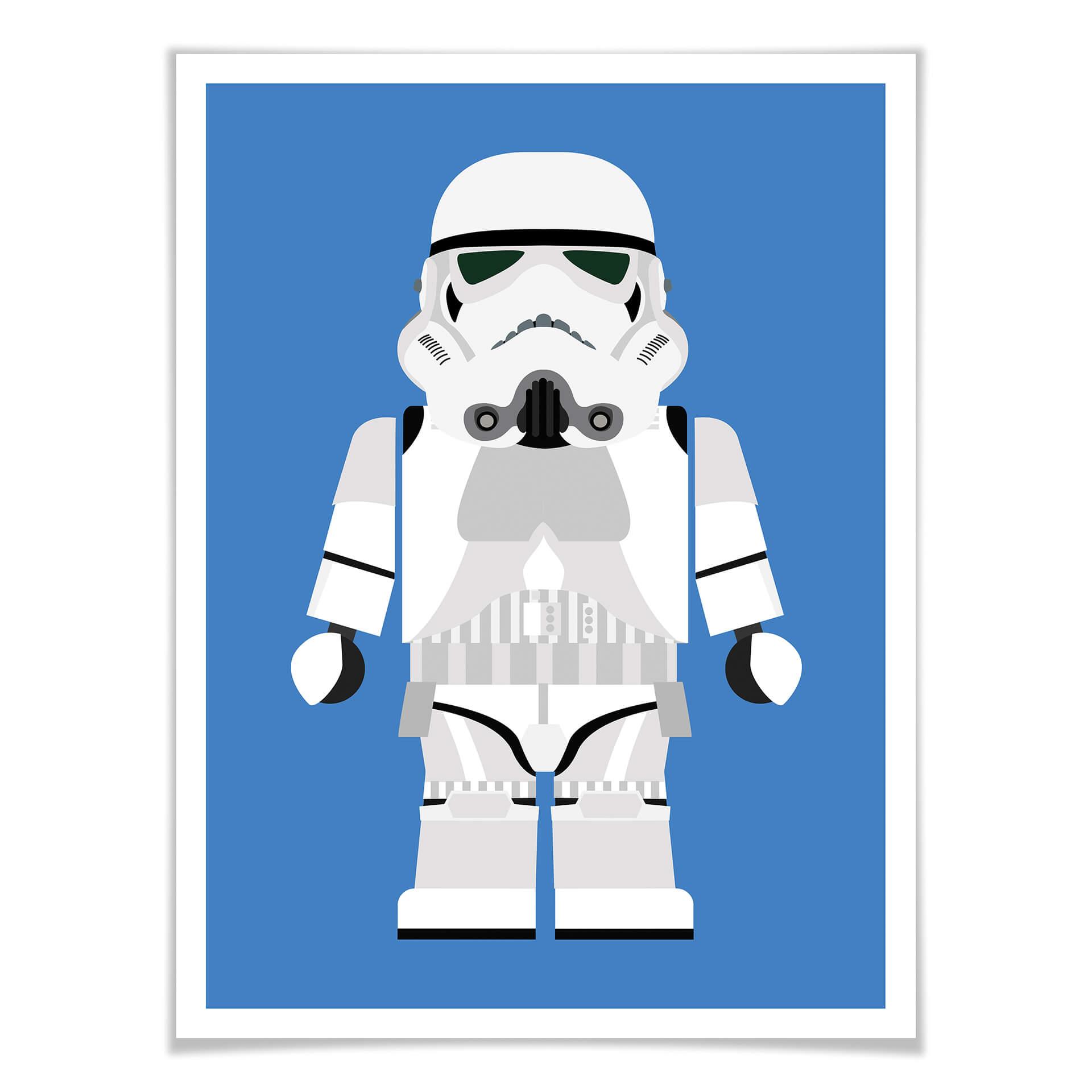 Póster Gomes - Stormtrooper de juguete