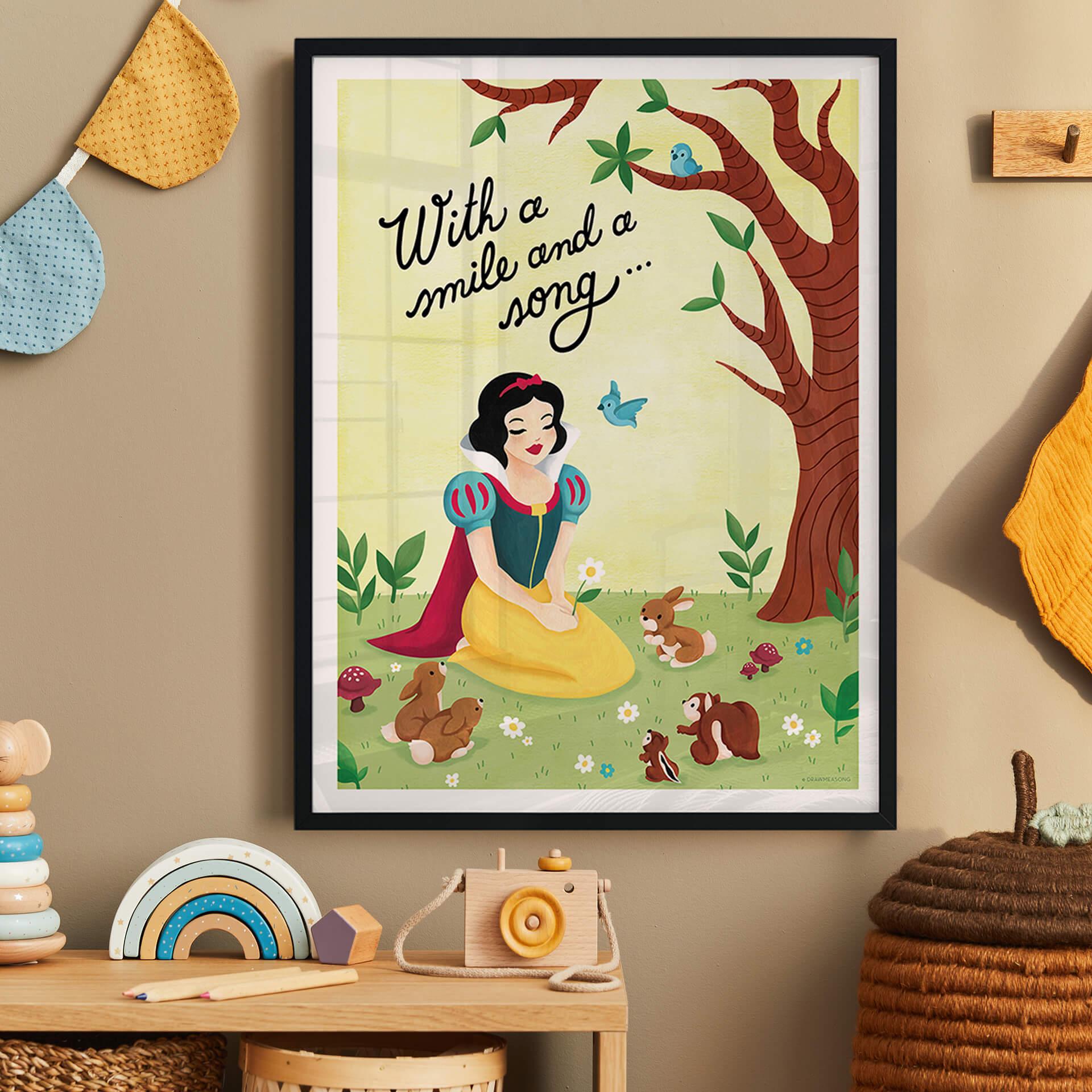 Plakat Tohmé - Królewna Śnieżka