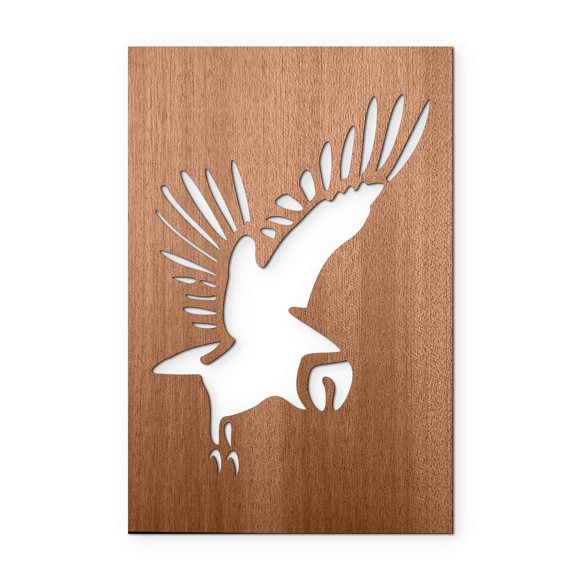 Decoro in legno - Gufo
