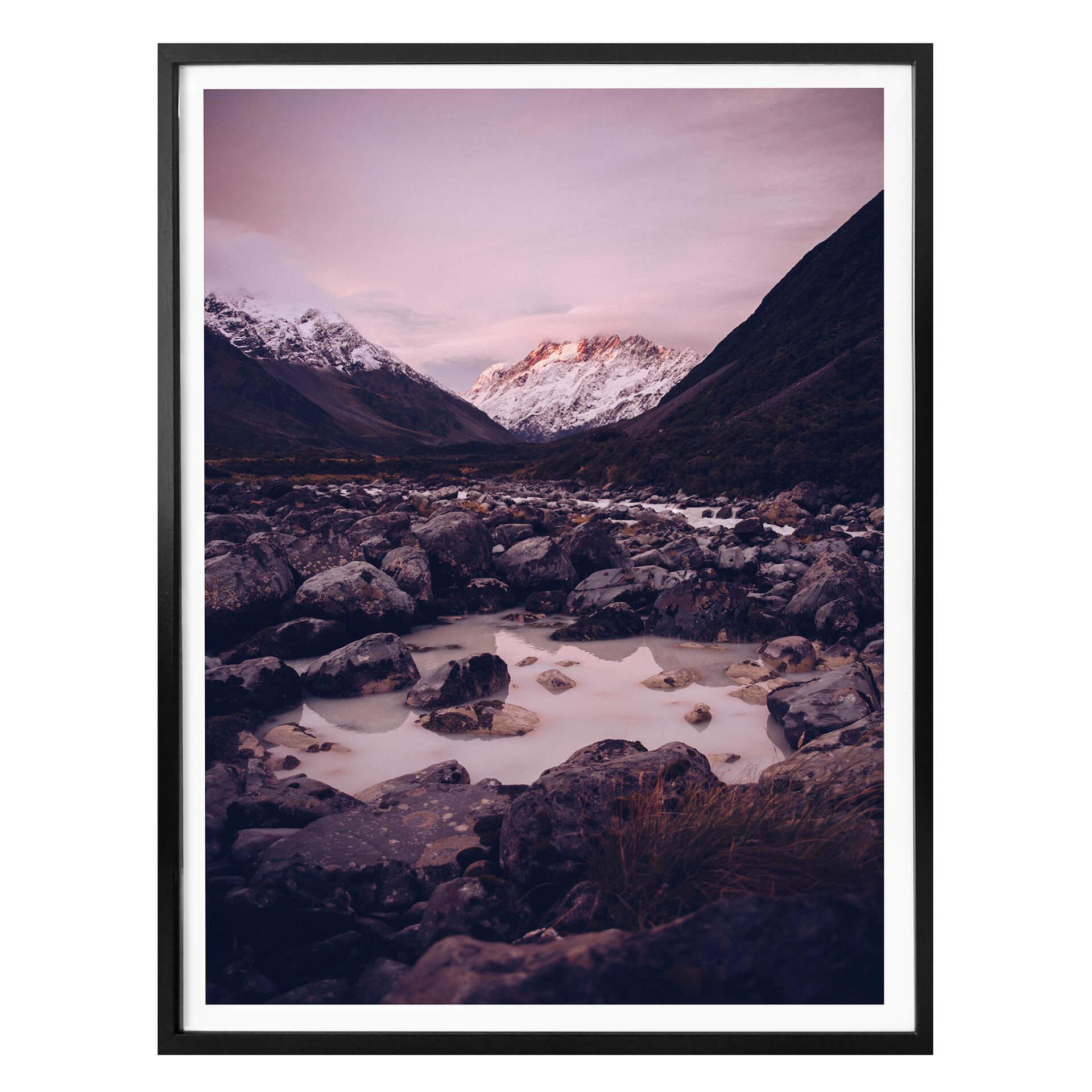 Póster cima de montaña 02