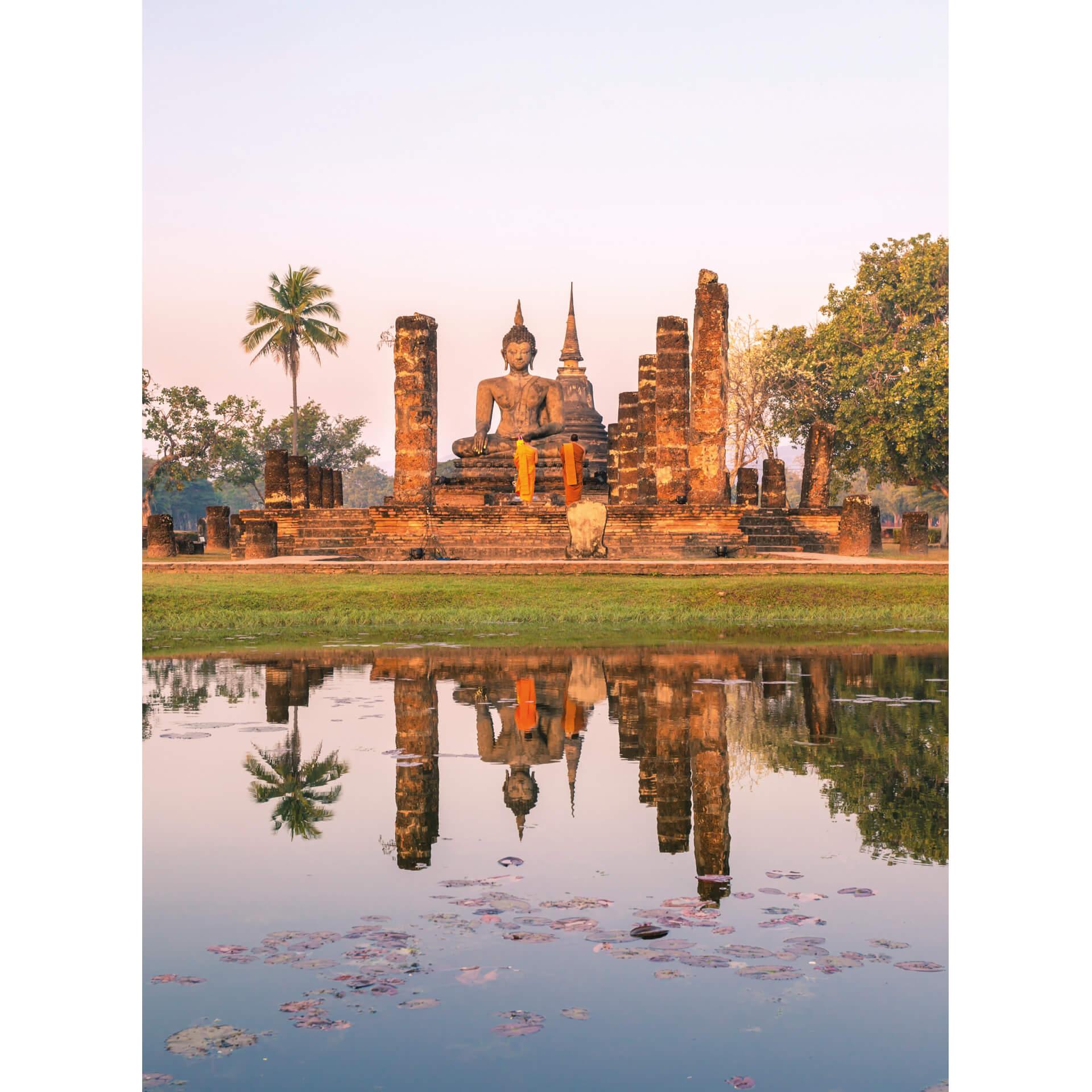 Fotobehang Colombo - Boeddhistische Tempel