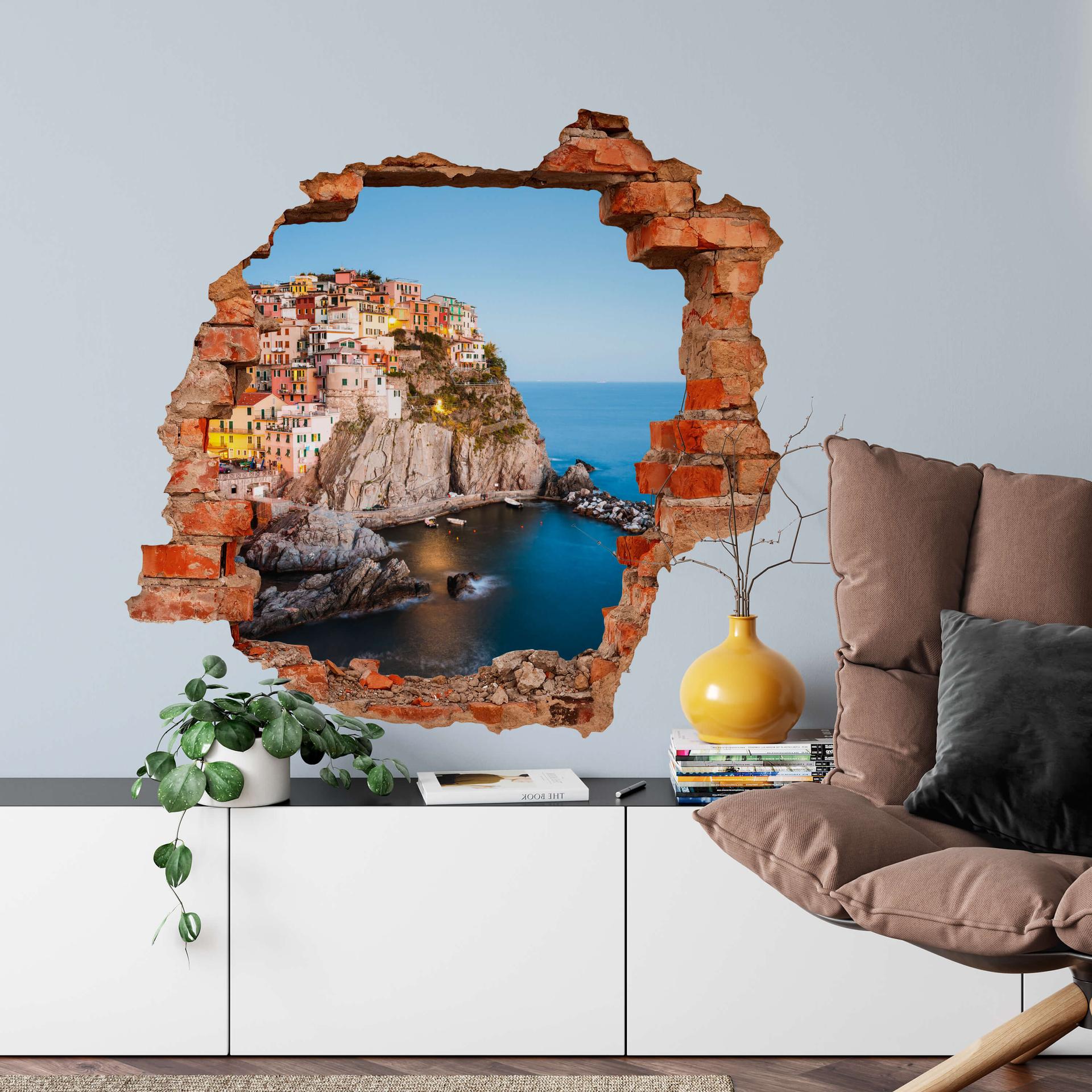 Adesivo 3D Colombo - Cinque Terre