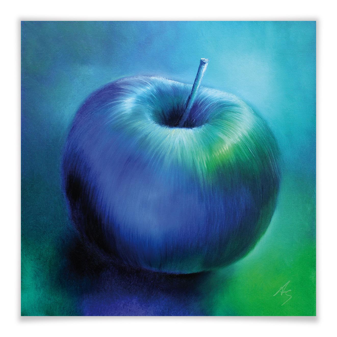 Poster Schmucker - Blue Apple