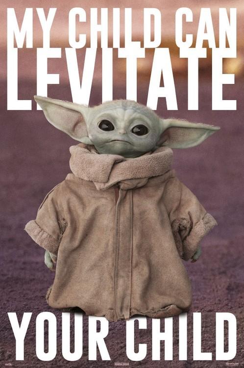 Poster, film poster Star Wars: The Mandalorian - Baby Yoda 61x91,5 cm