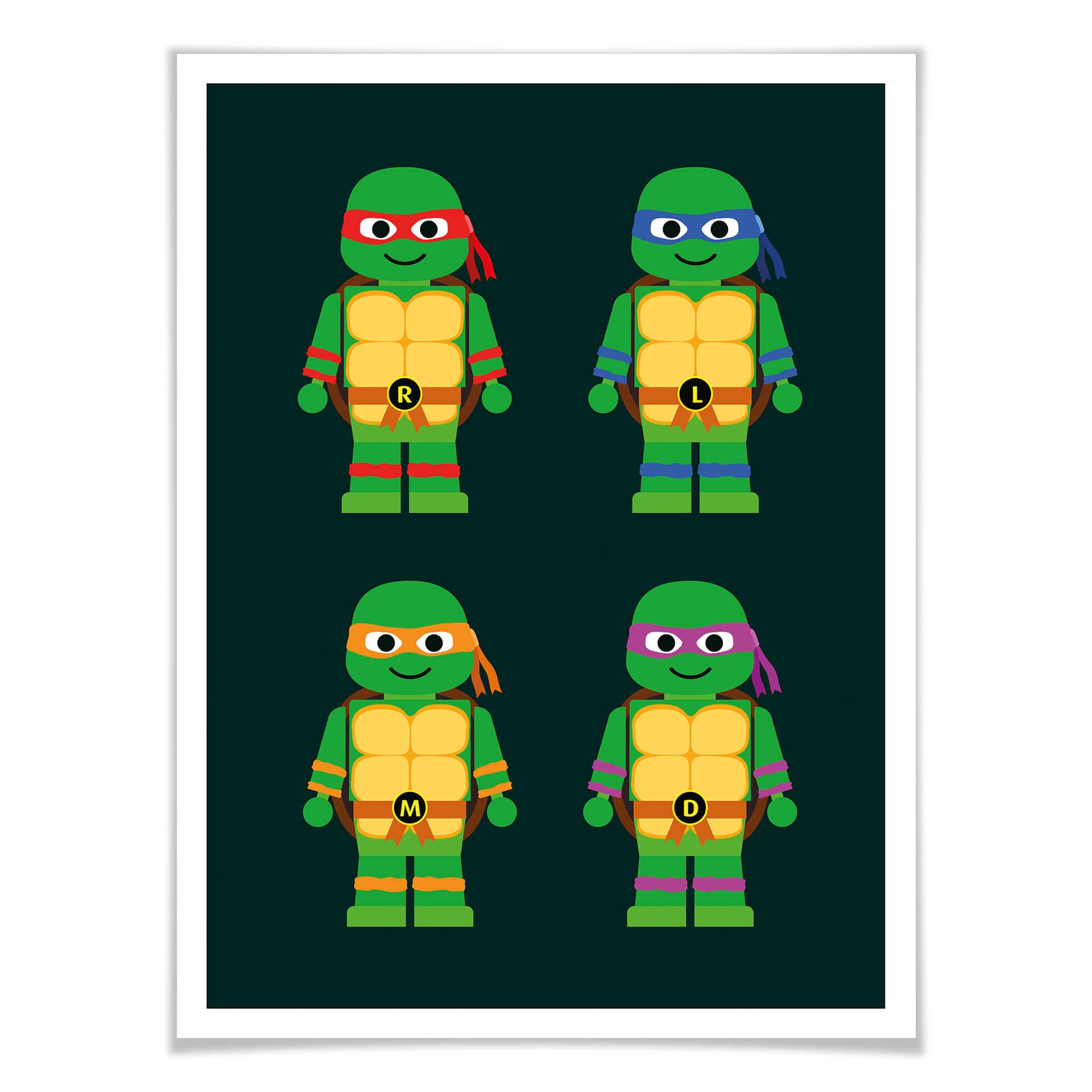 Plakat - Gomes - Teenage Mutant Ninja Turtles legetøj